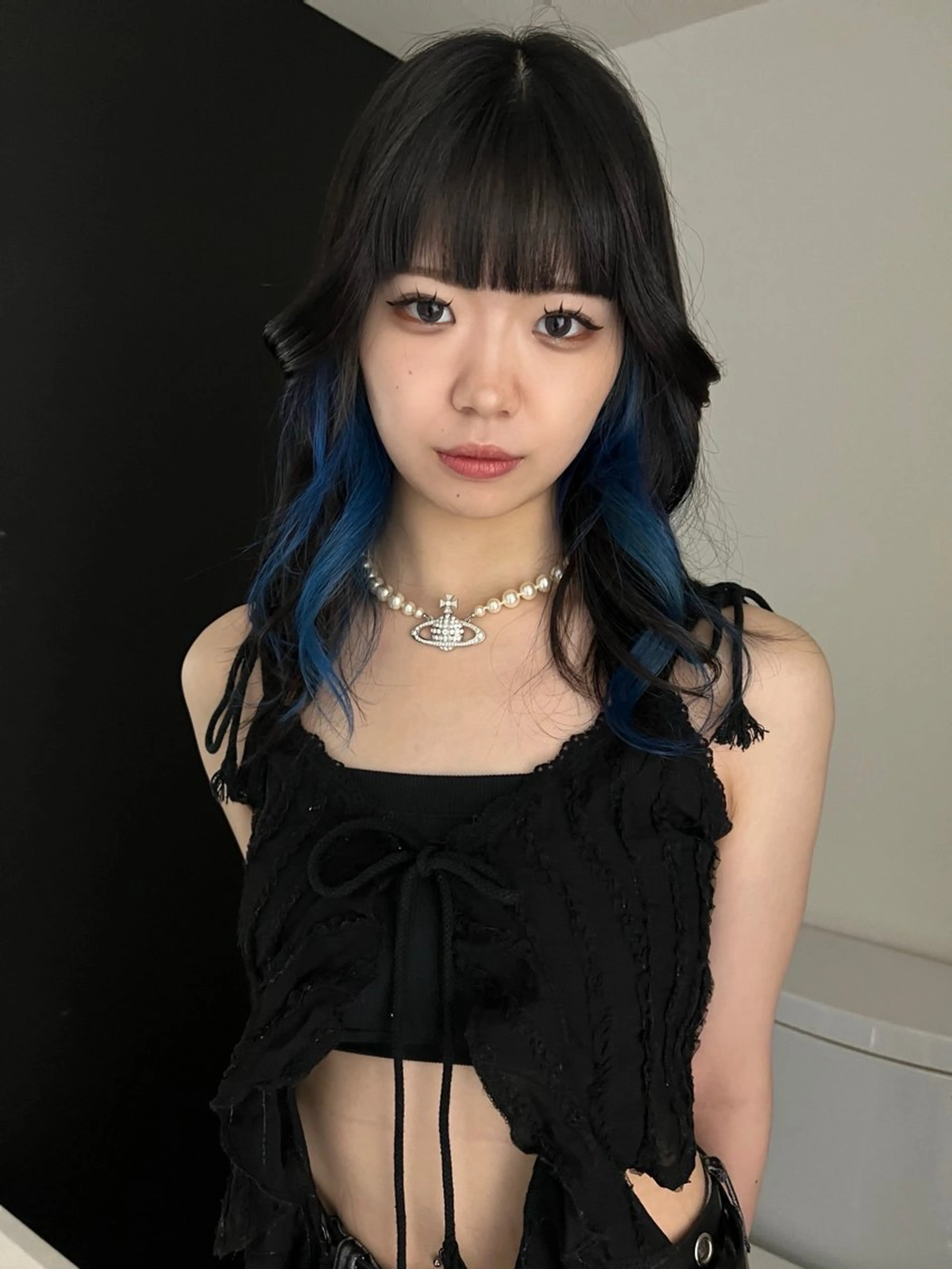 セミロング カラー ヘアアレンジ ヘアカラー トリートメント 🎀ハイトーン カラー/宮澤　希🎀のヘアスタイル
