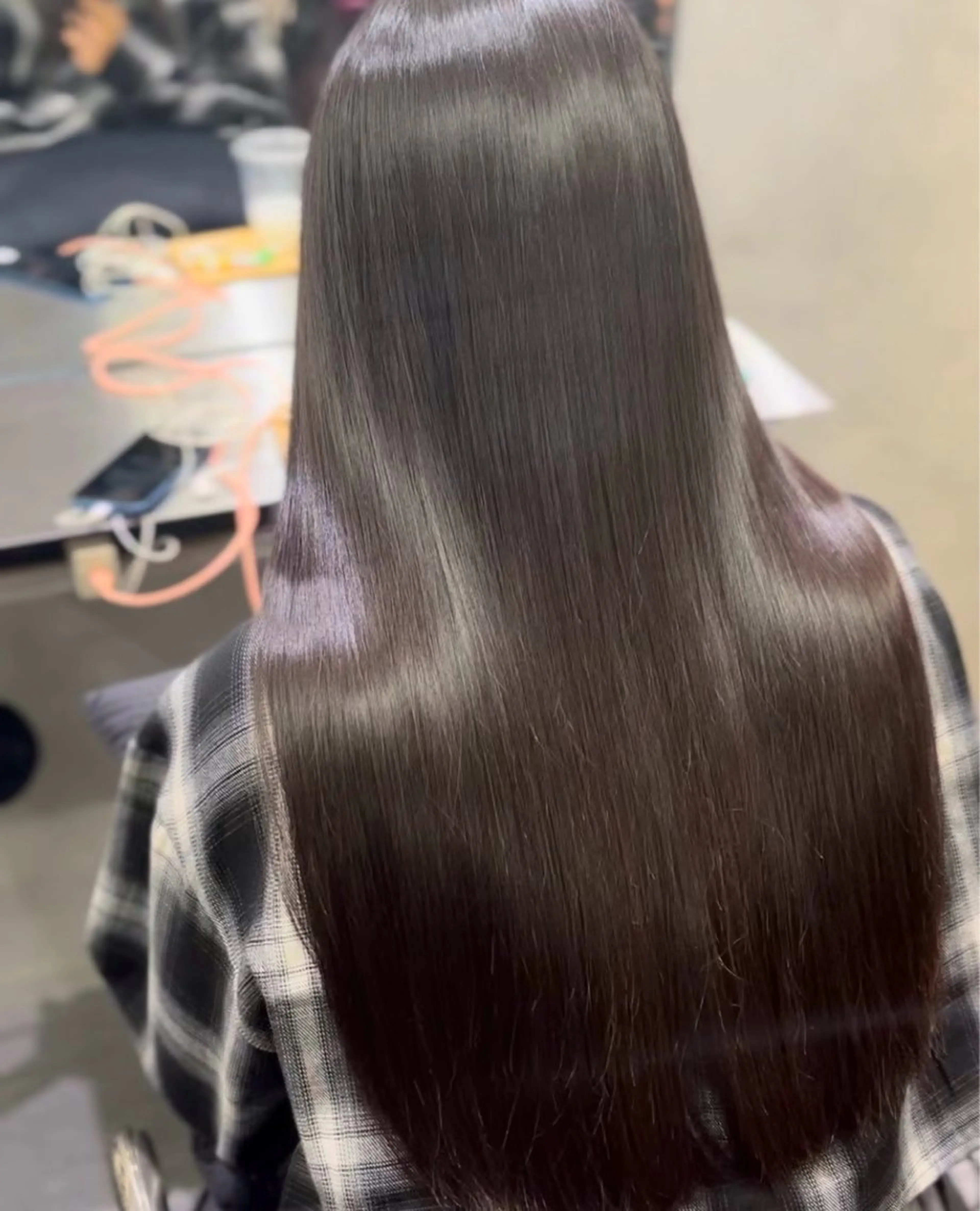 ロング 崎園 佑真のヘアスタイル