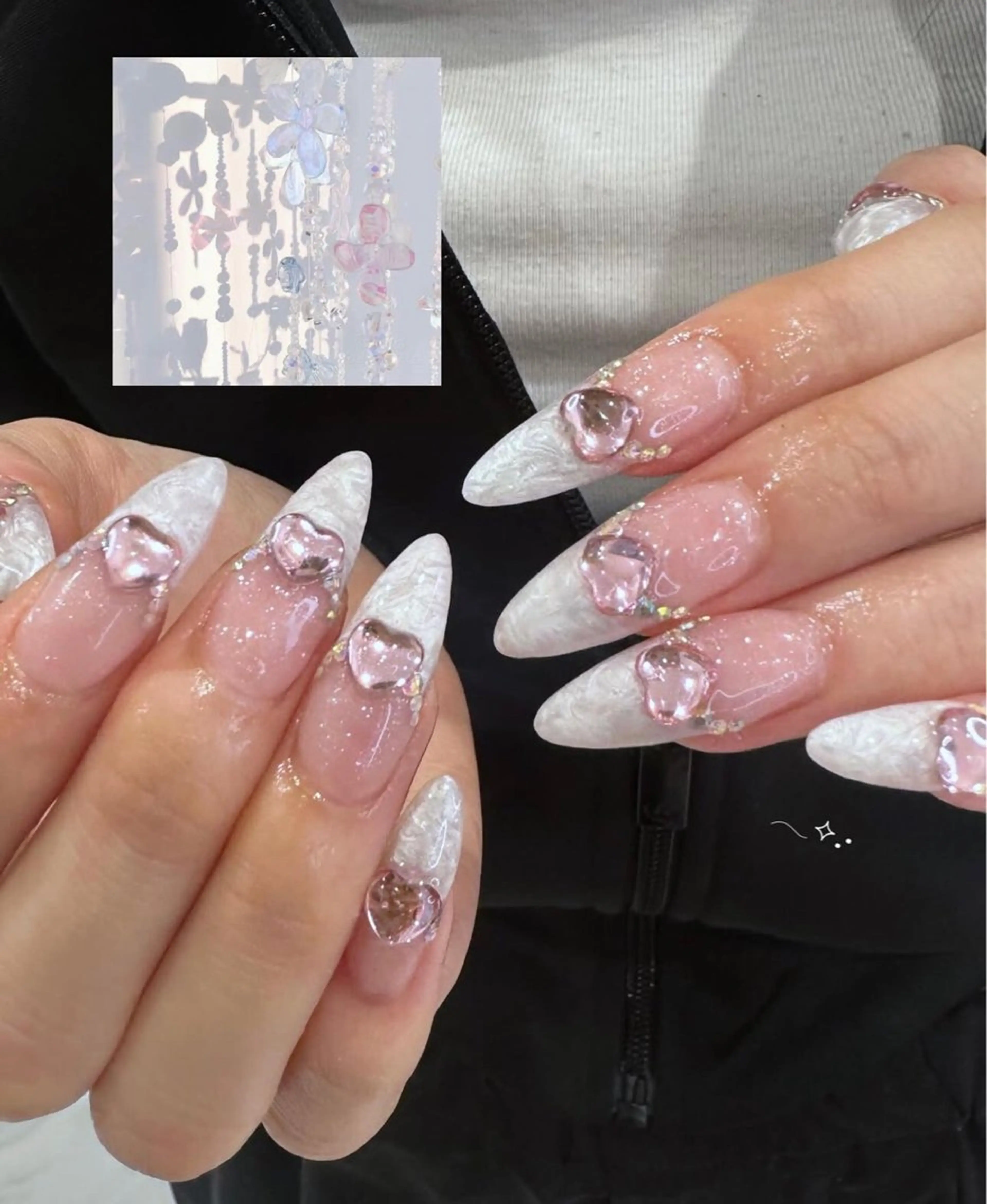 ネイル アートネイル フレンチネイル ジェルネイル ニュアンスネイル オフィスネイル ハンドネイル Jenn Nail Shinokuboのネイルデザイン