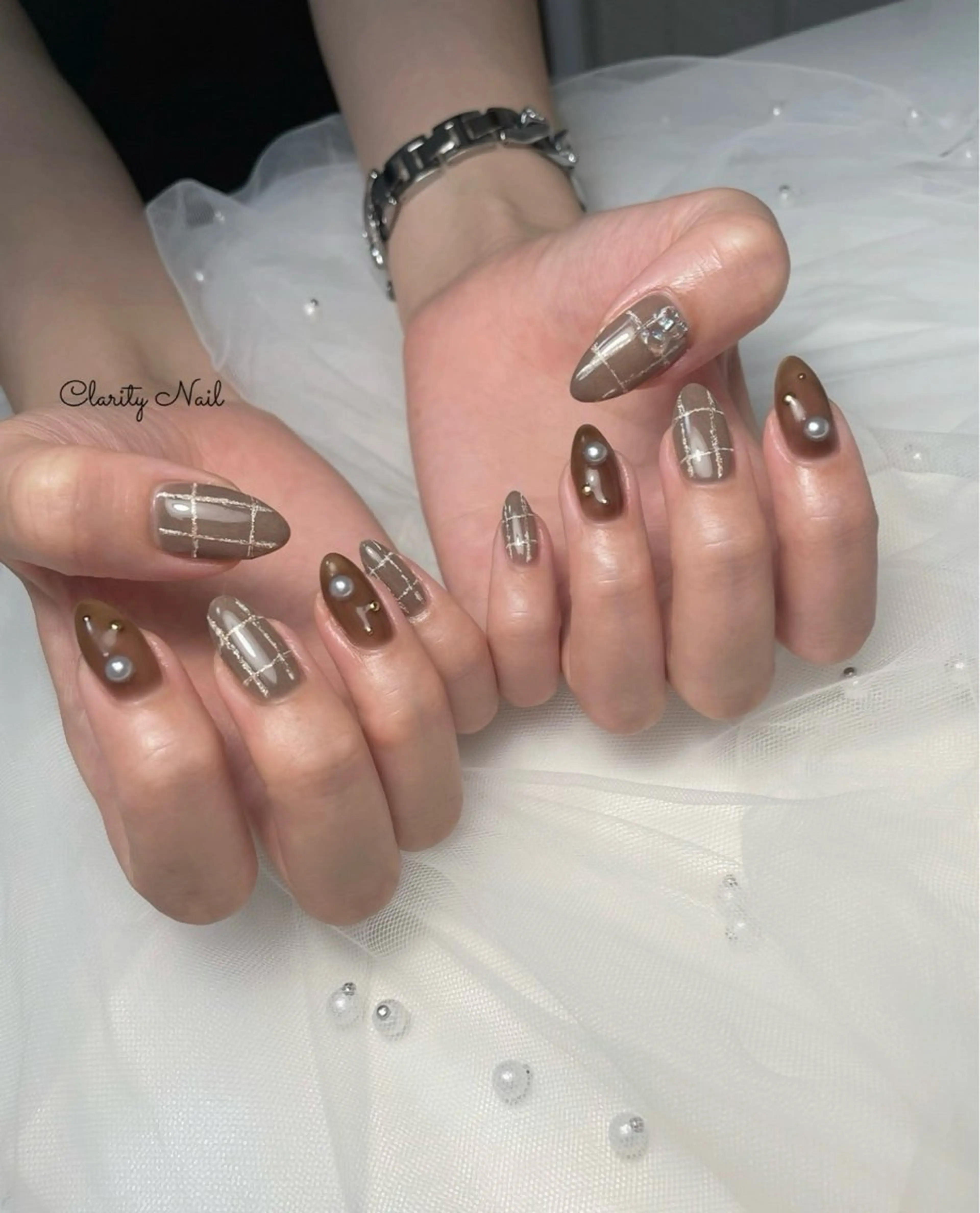 ネイル ハンドネイル Clarity Nailのネイルデザイン