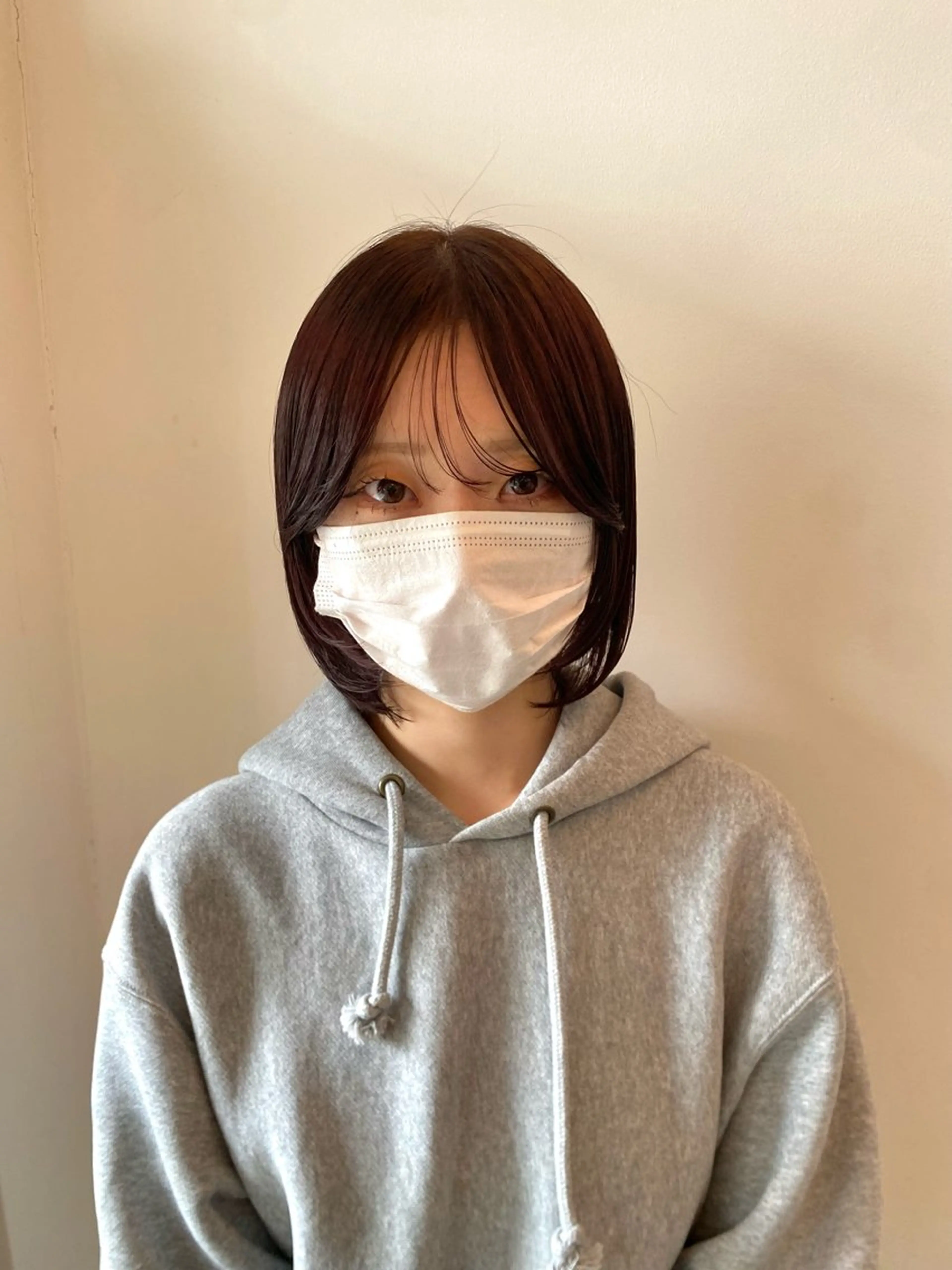 ショート カラー レイヤーカット カット ヘアカラー トリートメント fulam所属・MIKU ／fulamのヘアスタイル