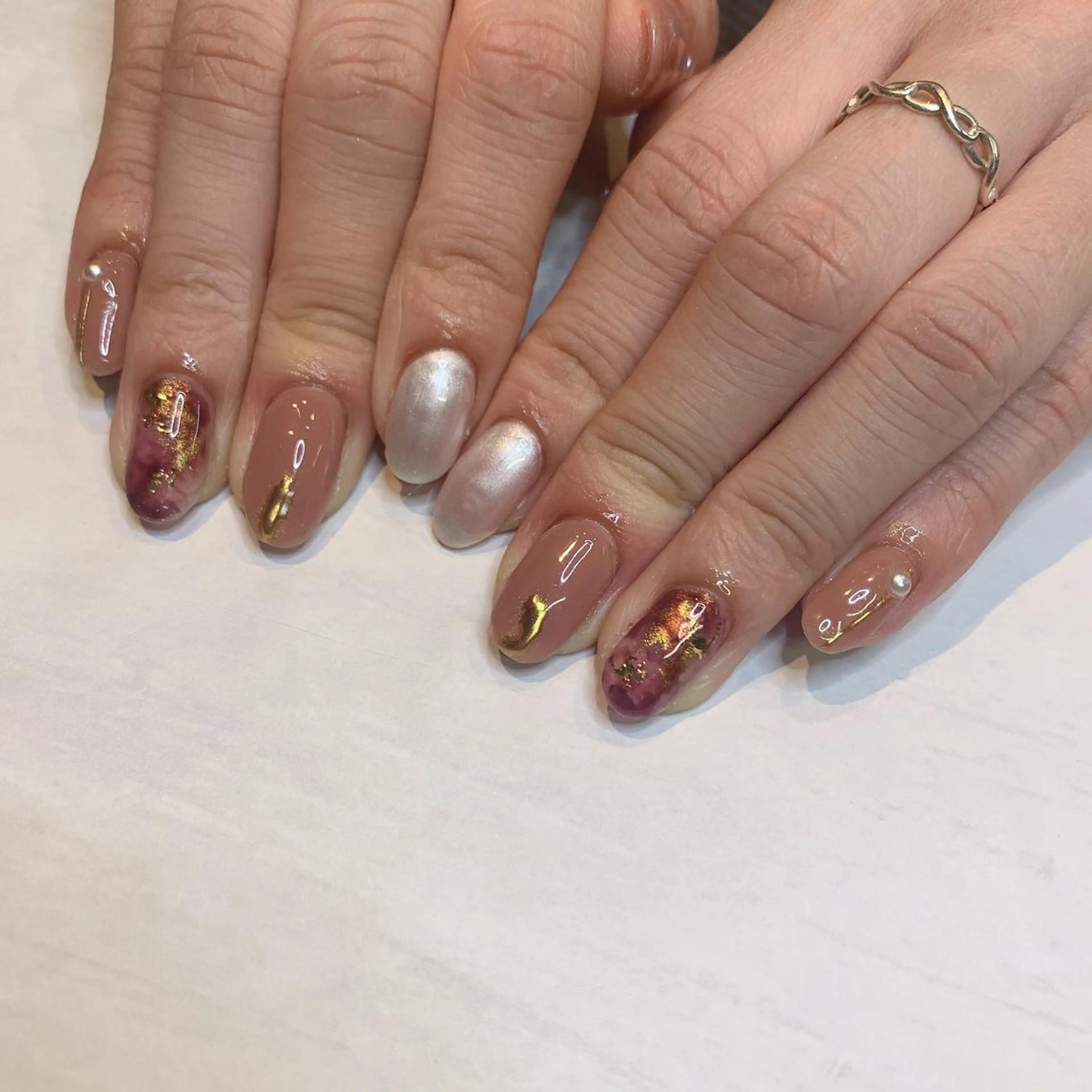ネイル ハンドネイル フットネイル Adite nailのネイルデザイン
