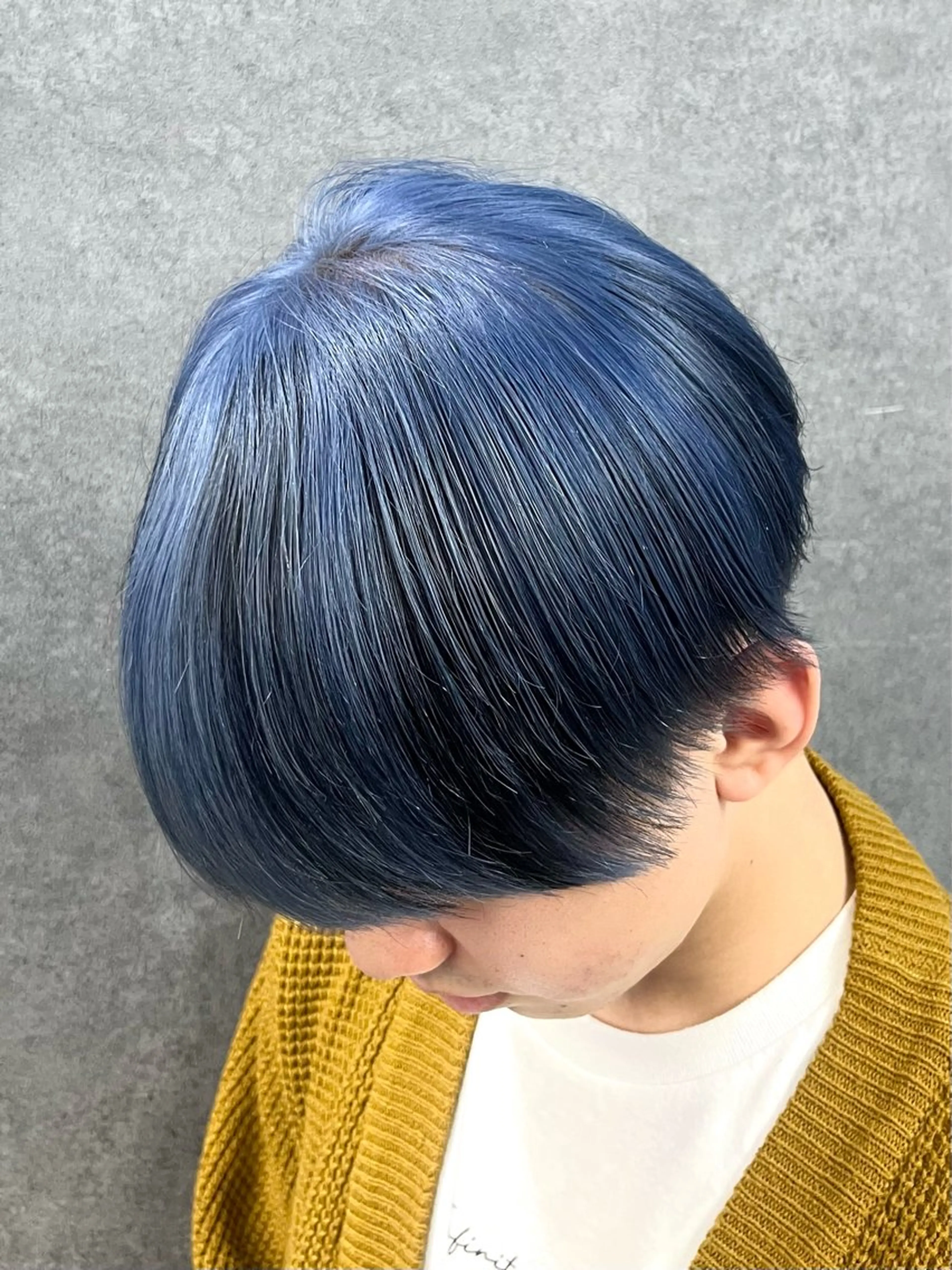 ショート ショートヘア 縮毛矯正 カット ヘアカラー AI TOKYO men's 渋谷所属・カマタ ハルキのヘアスタイル