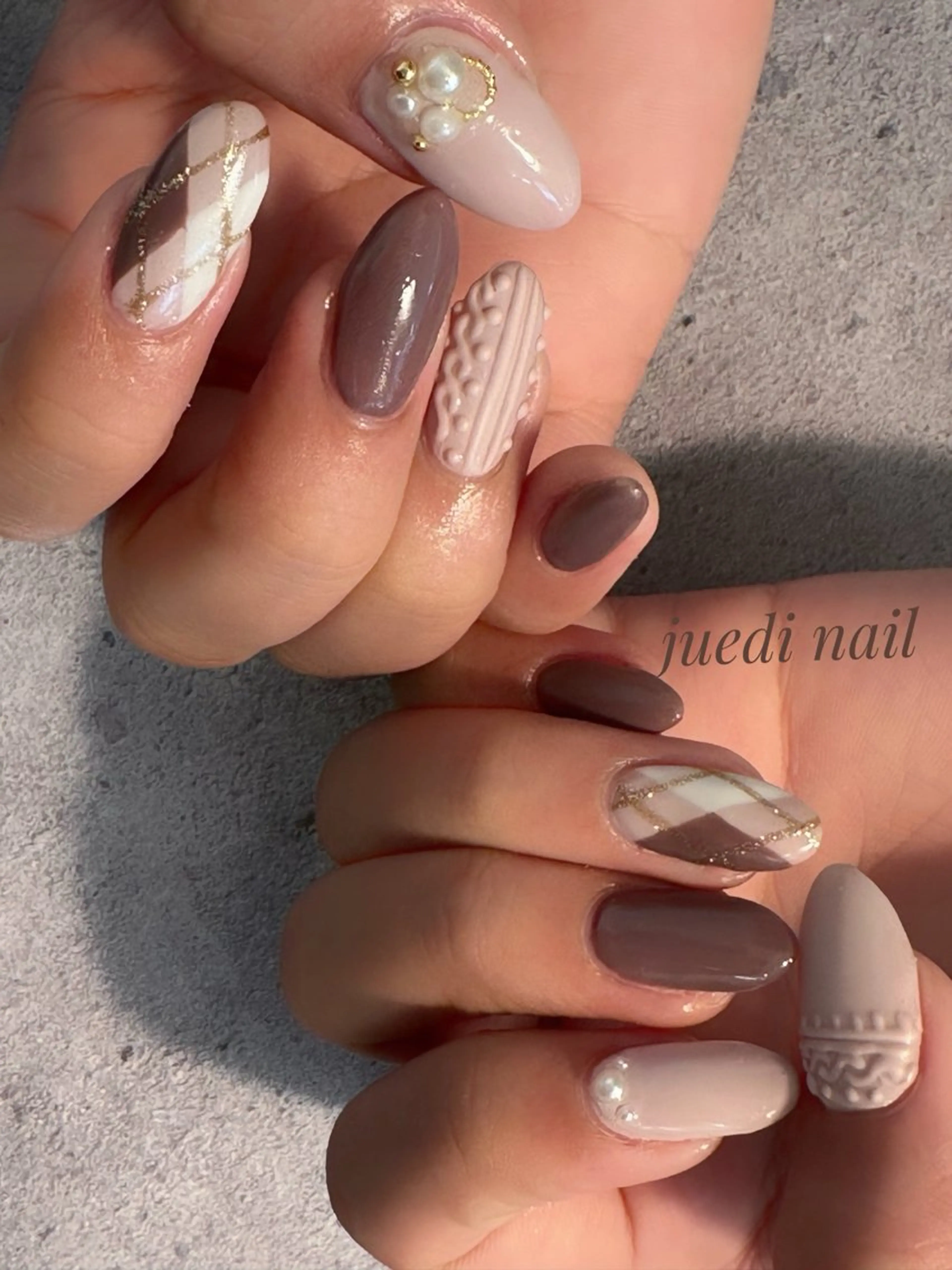 ネイル juedi nail(木曜日のネイル)所属・juedi nail KAORINのネイルデザイン