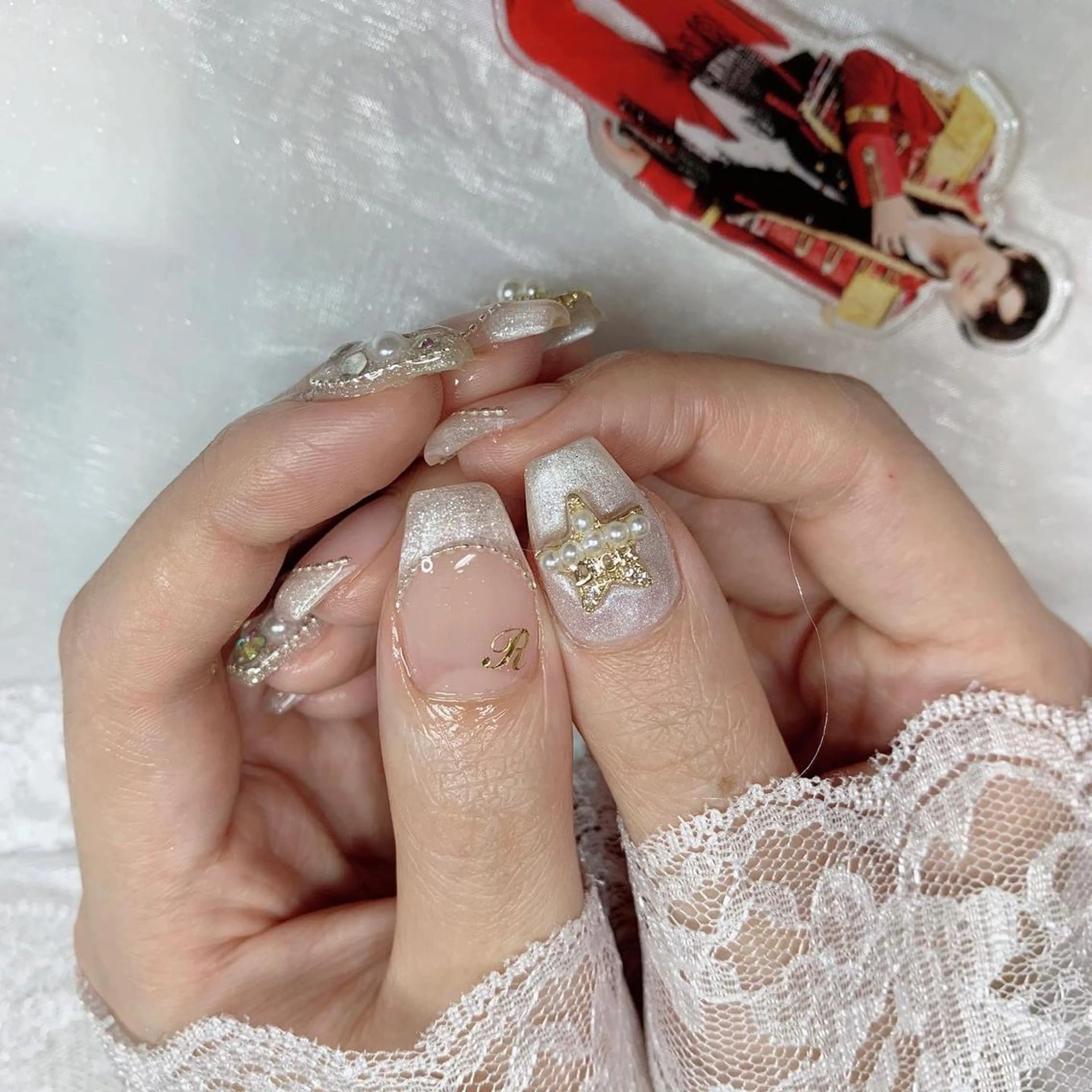 ネイル ハンドネイル La neige* yuki 🥯🍑のネイルデザイン