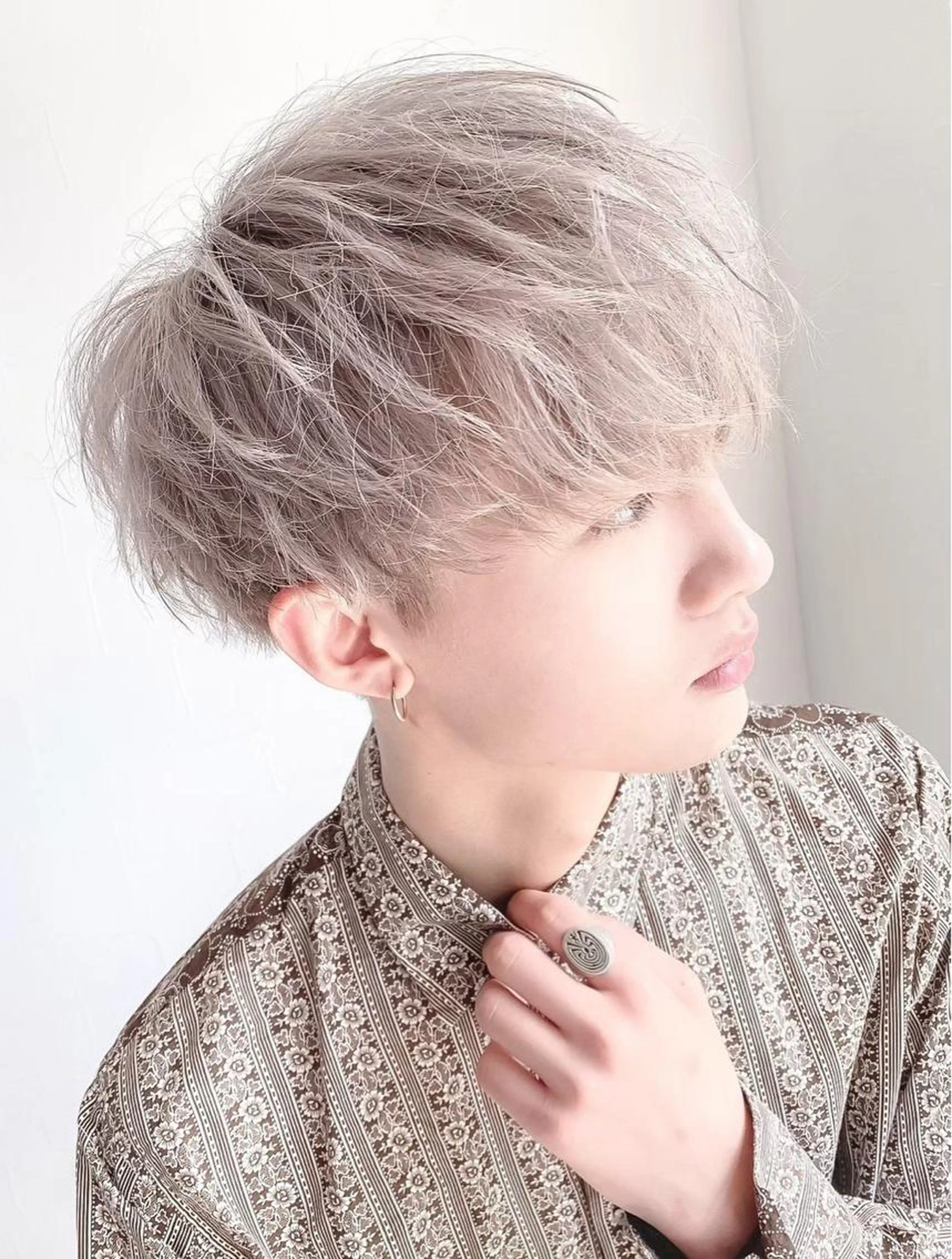 【メンズ限定】似合わせカット+ブリーチ+艶カラーの写真