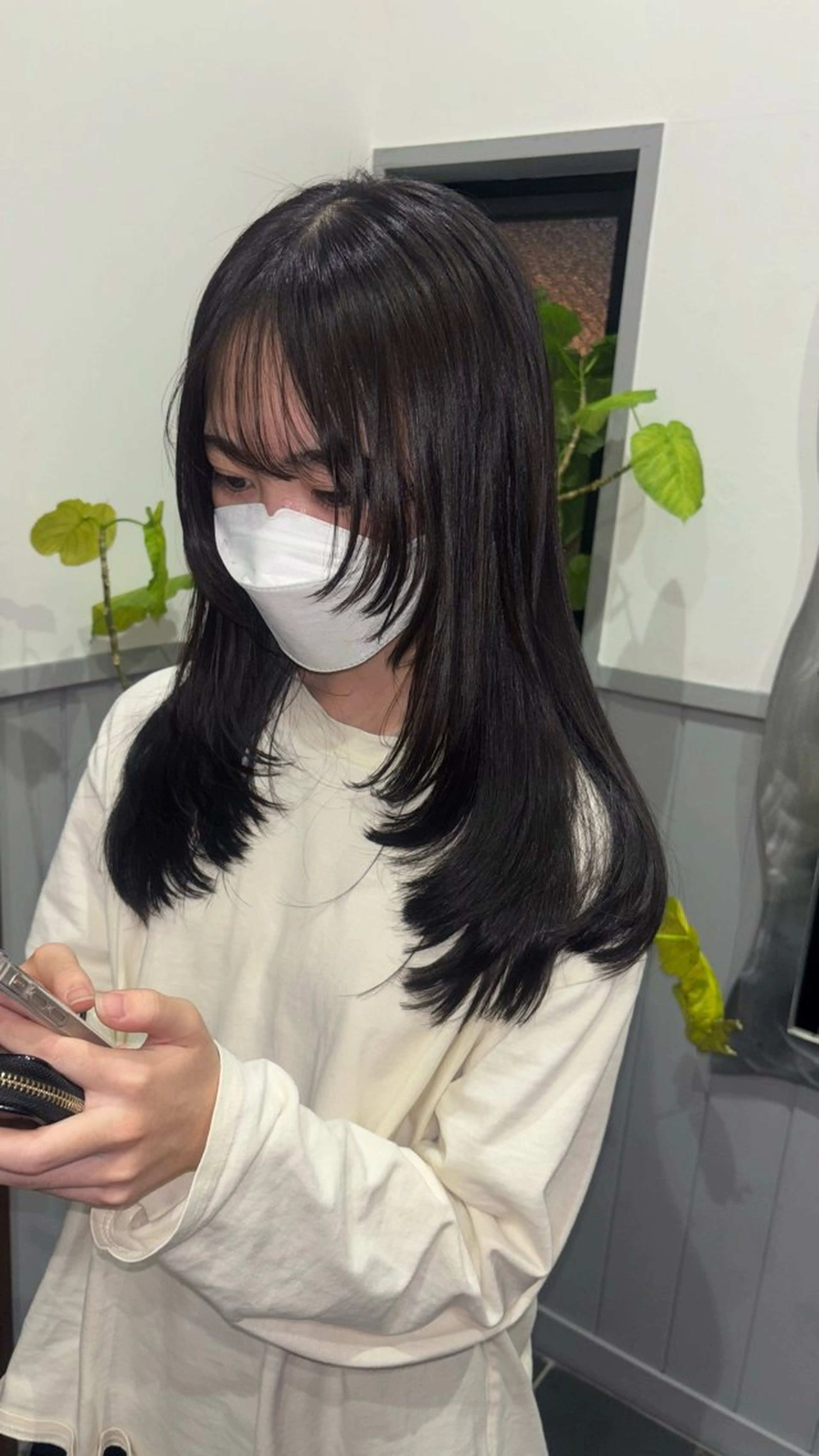 ロング レイヤーカット カット LA PENSEE BRUN所属・大久保 桃夏のヘアスタイル