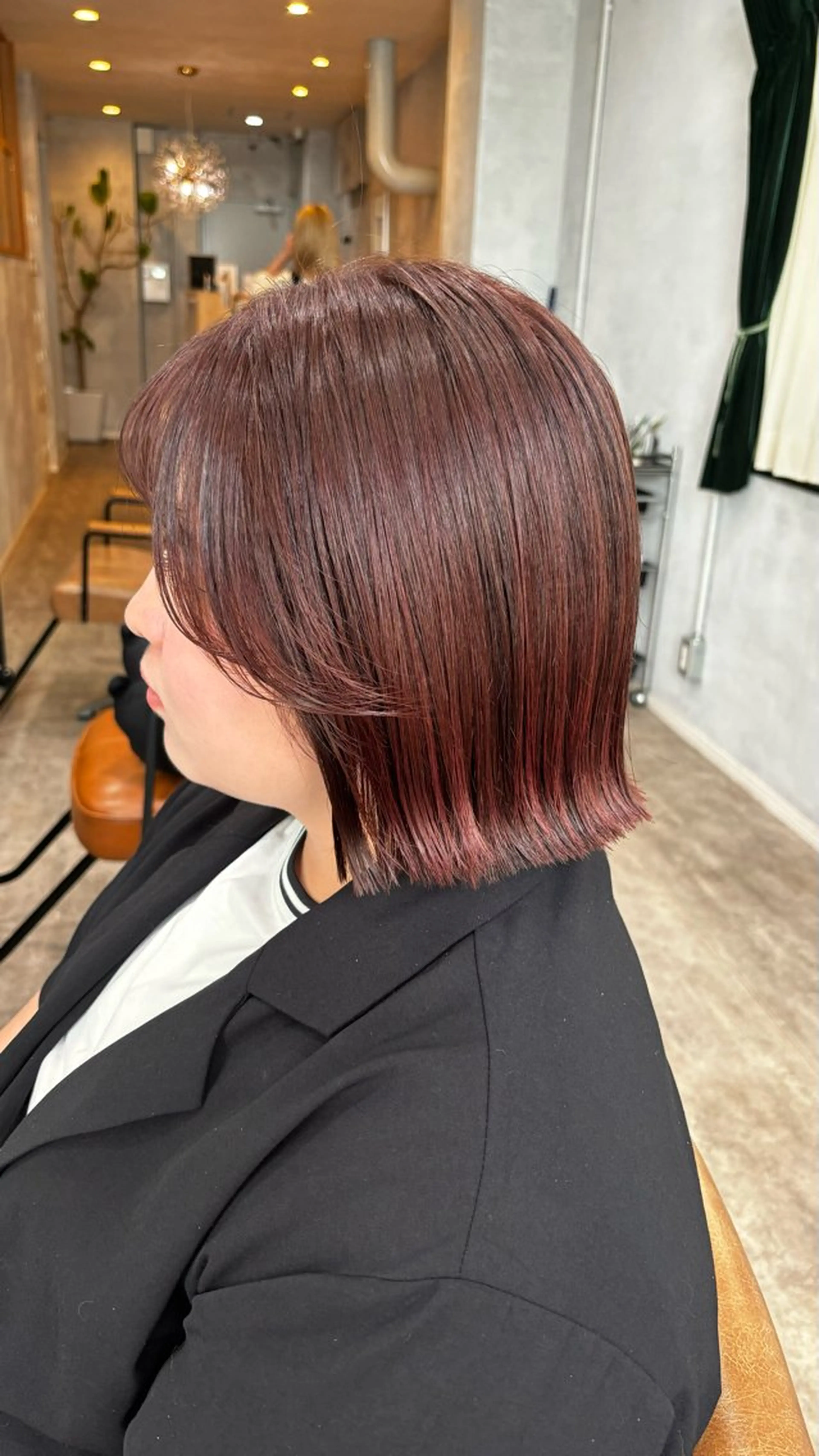 ショート ボブ 韓国風ヘア カット ヘアカラー ﾔﾏｼﾀ ﾘﾘのヘアスタイル
