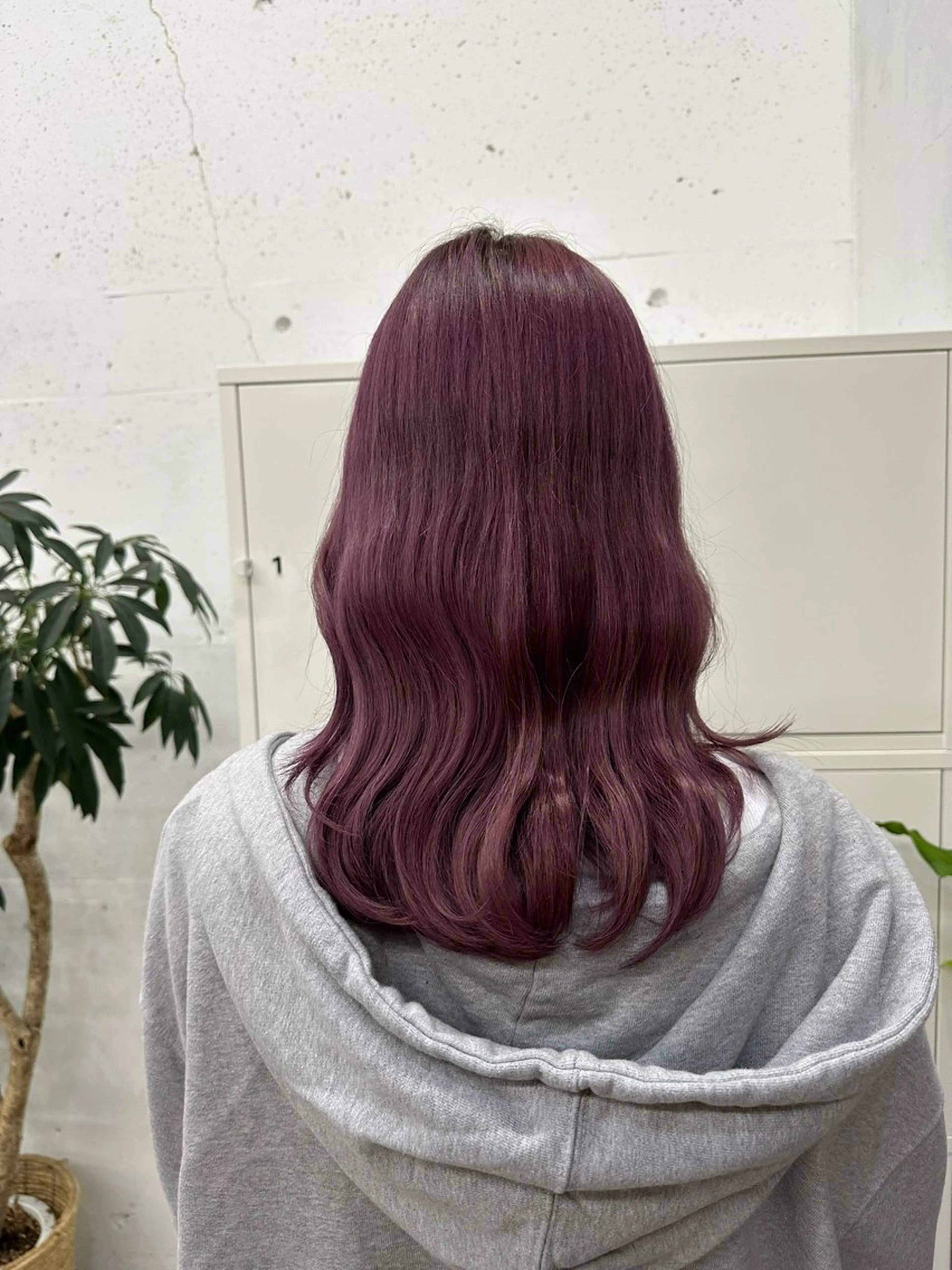 セミロング カラー MUKU ひかるのヘアスタイル