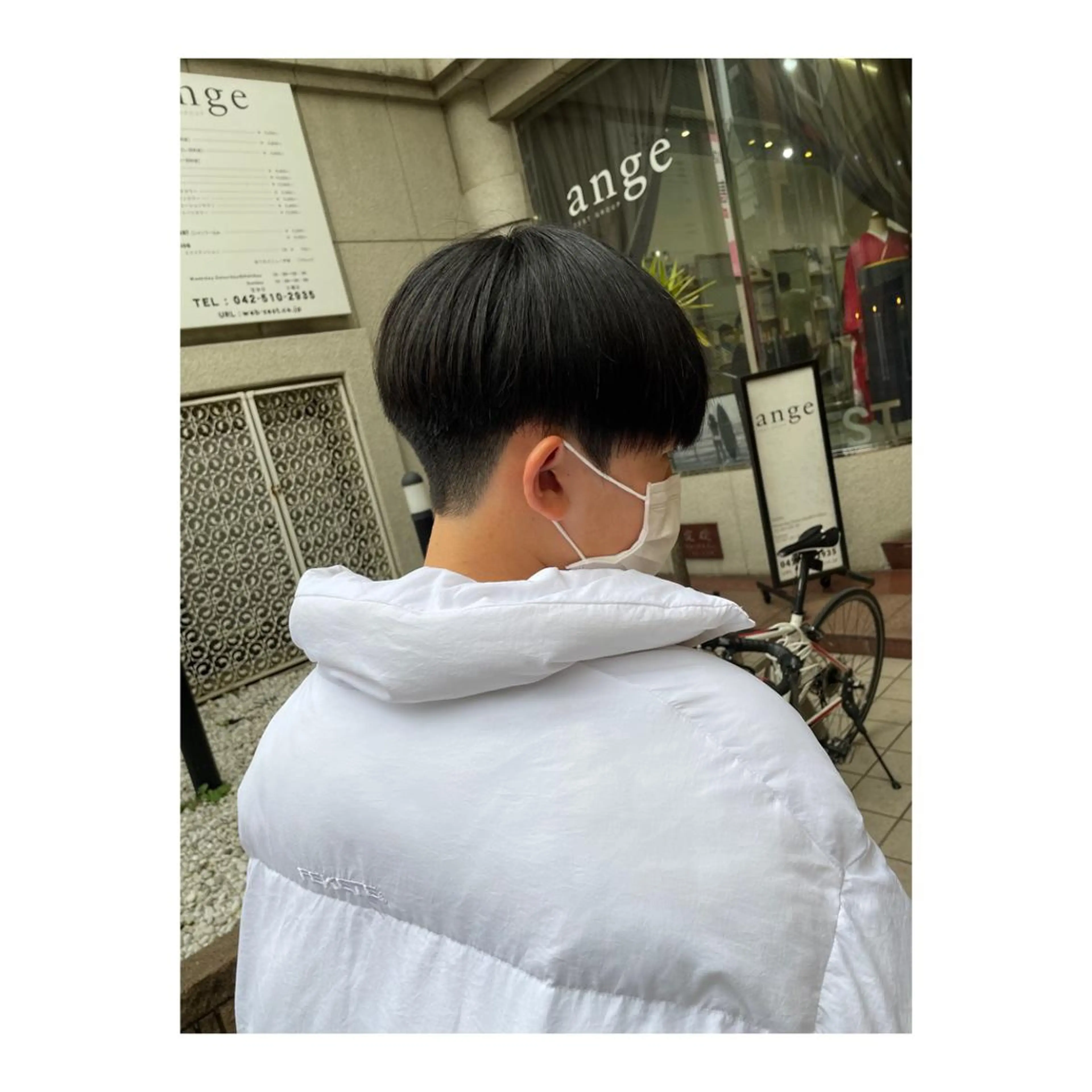 ショート メンズ カット ヘッドスパ ヘアセット ange☞ soutaのヘアスタイル