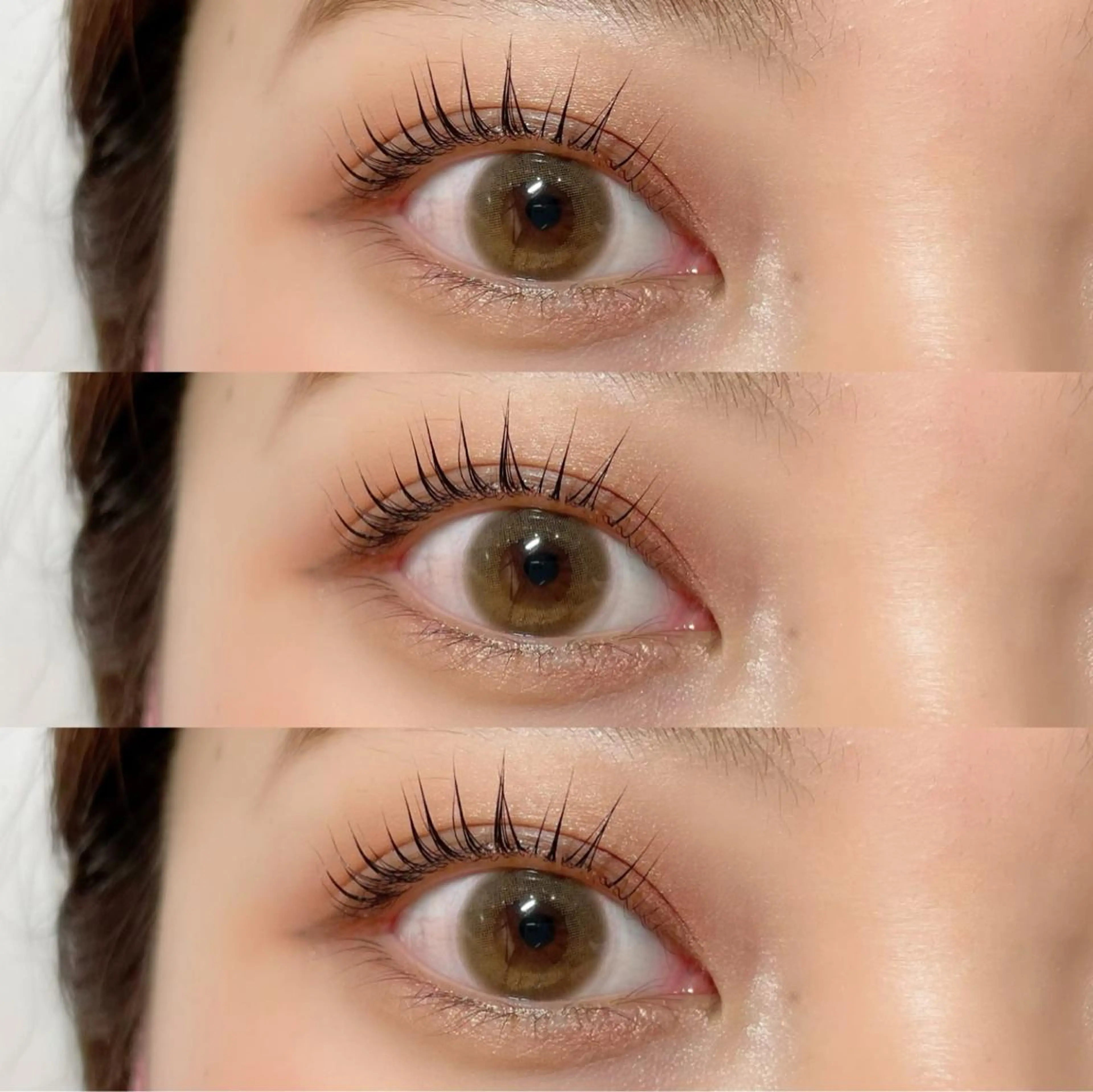 マツエク・マツパ フラットラッシュ 一重×まつ毛パーマ ボリュームラッシュ マツパ FEEL LASH所属・♡Nagisa.S ♡のマツエク・マツパデザイン