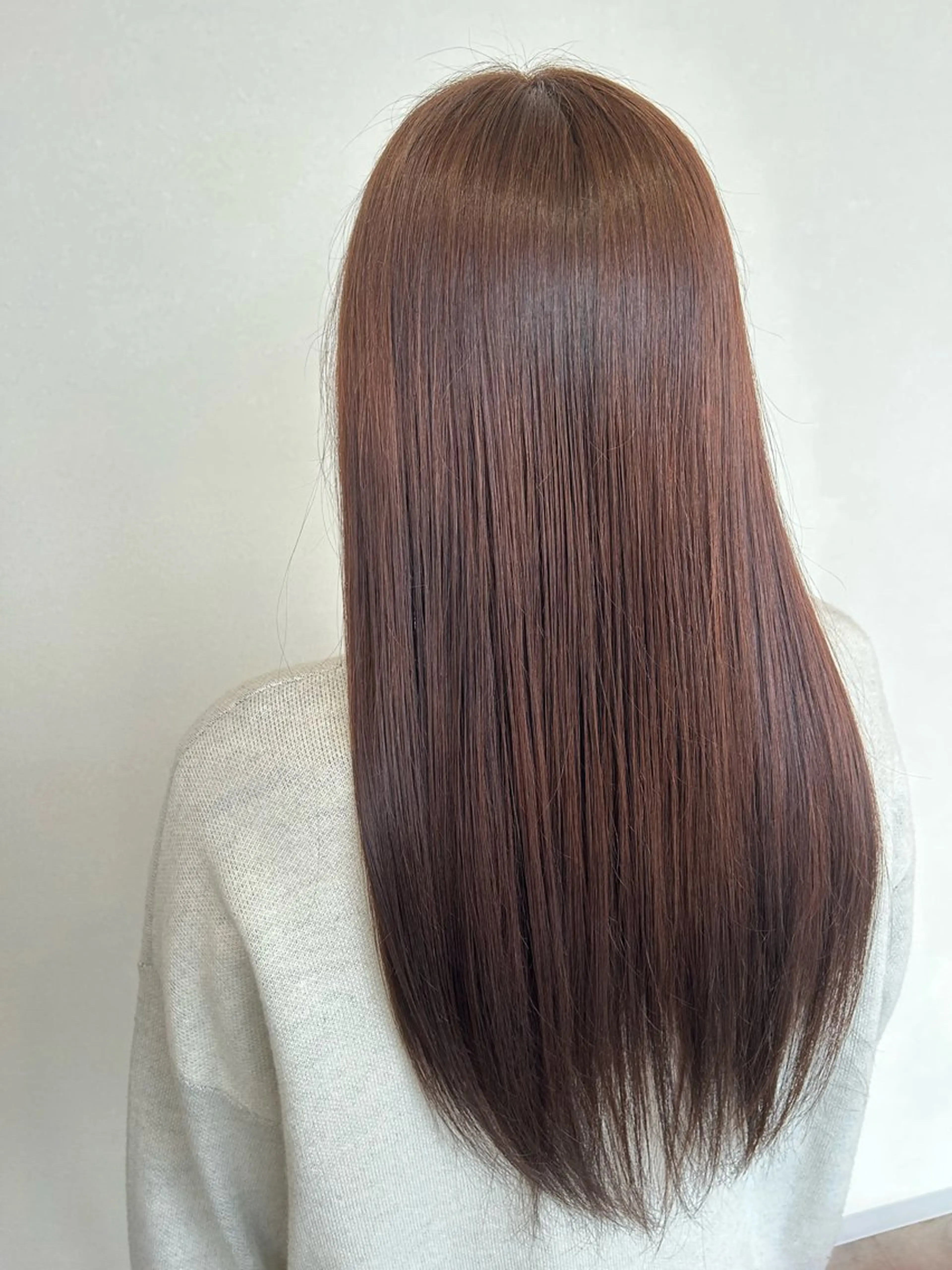 ロング カラー ブラウンカラー トリートメント カット ヘアカラー トリートメント 東海林 星児のヘアスタイル