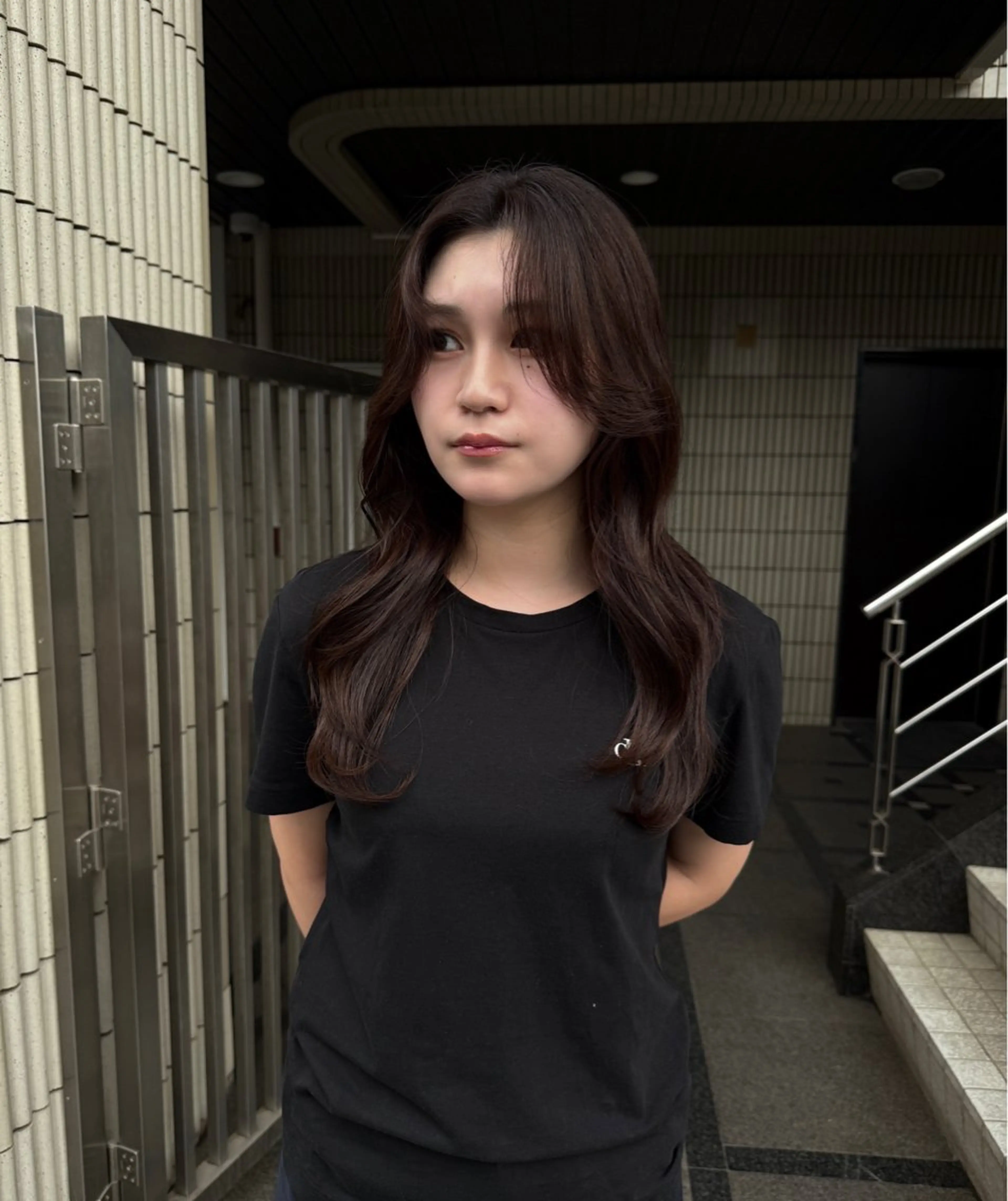 ロング ヘアカラー ショート無料カット 募集🩶narumiのヘアスタイル