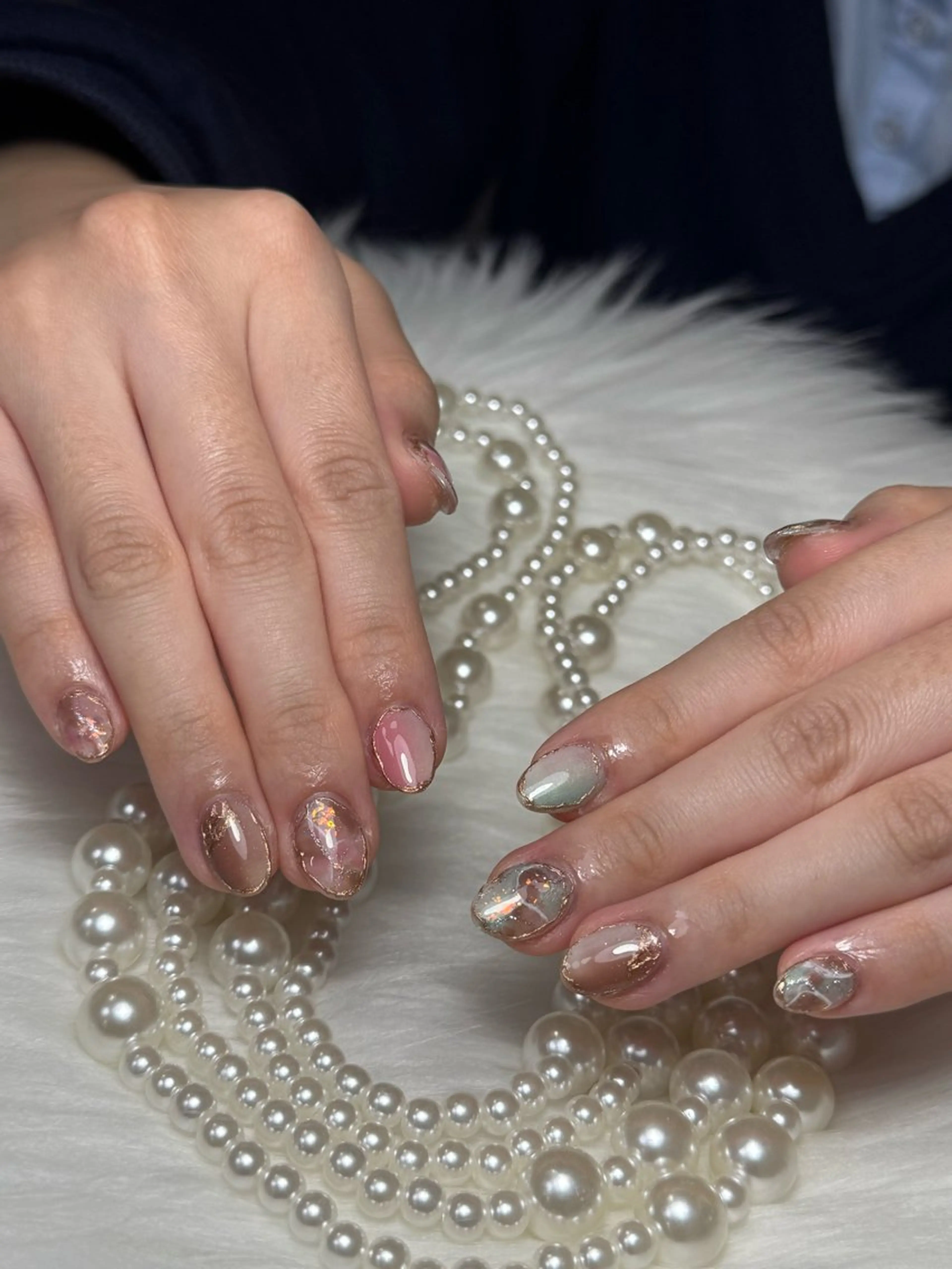 ネイル ハンドネイル ハンドケア DEMAIN- 🌹のネイルデザイン