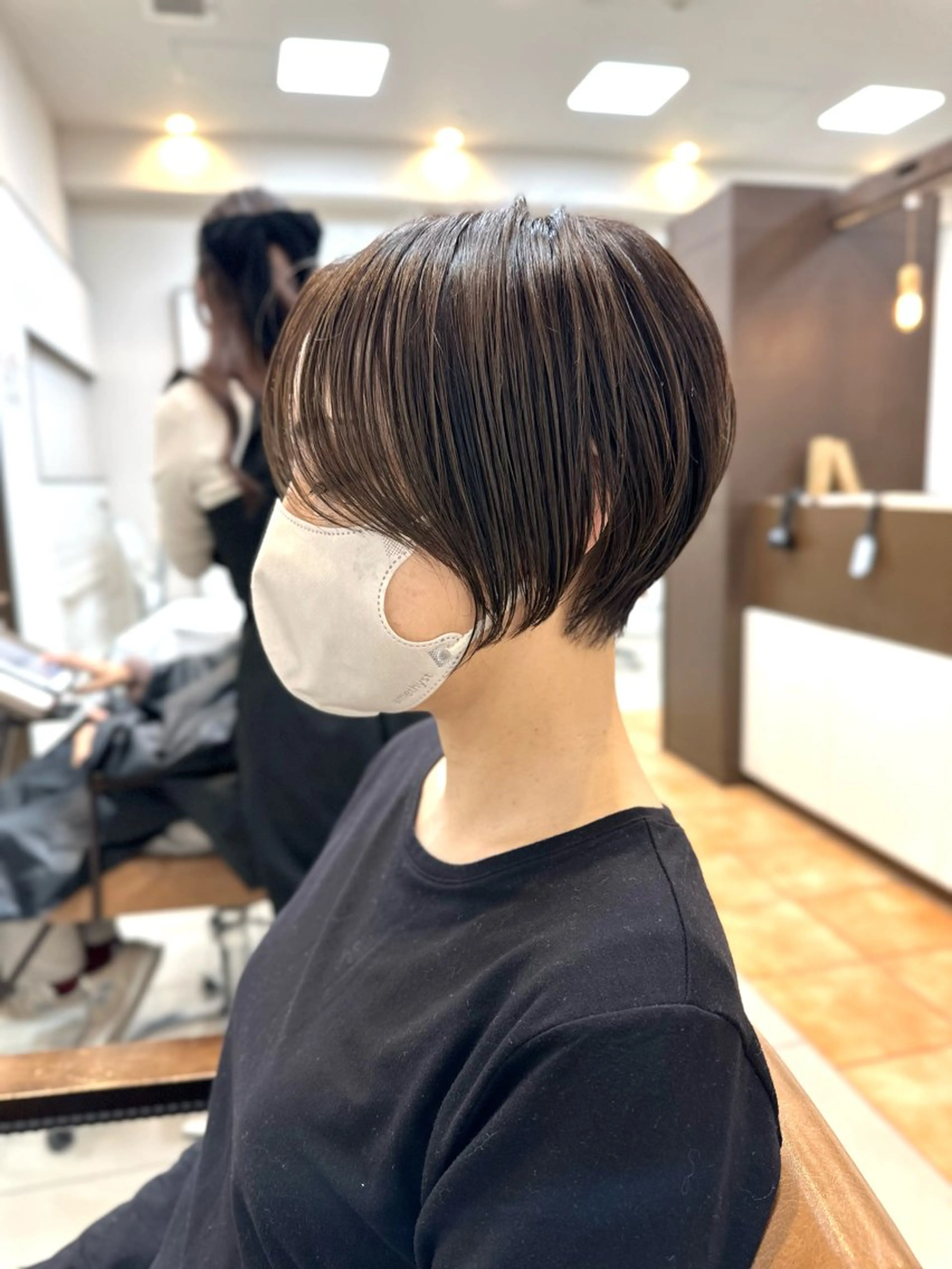 ショート カラー カット トリートメント 藤田 祥平/ショートヘアのヘアスタイル