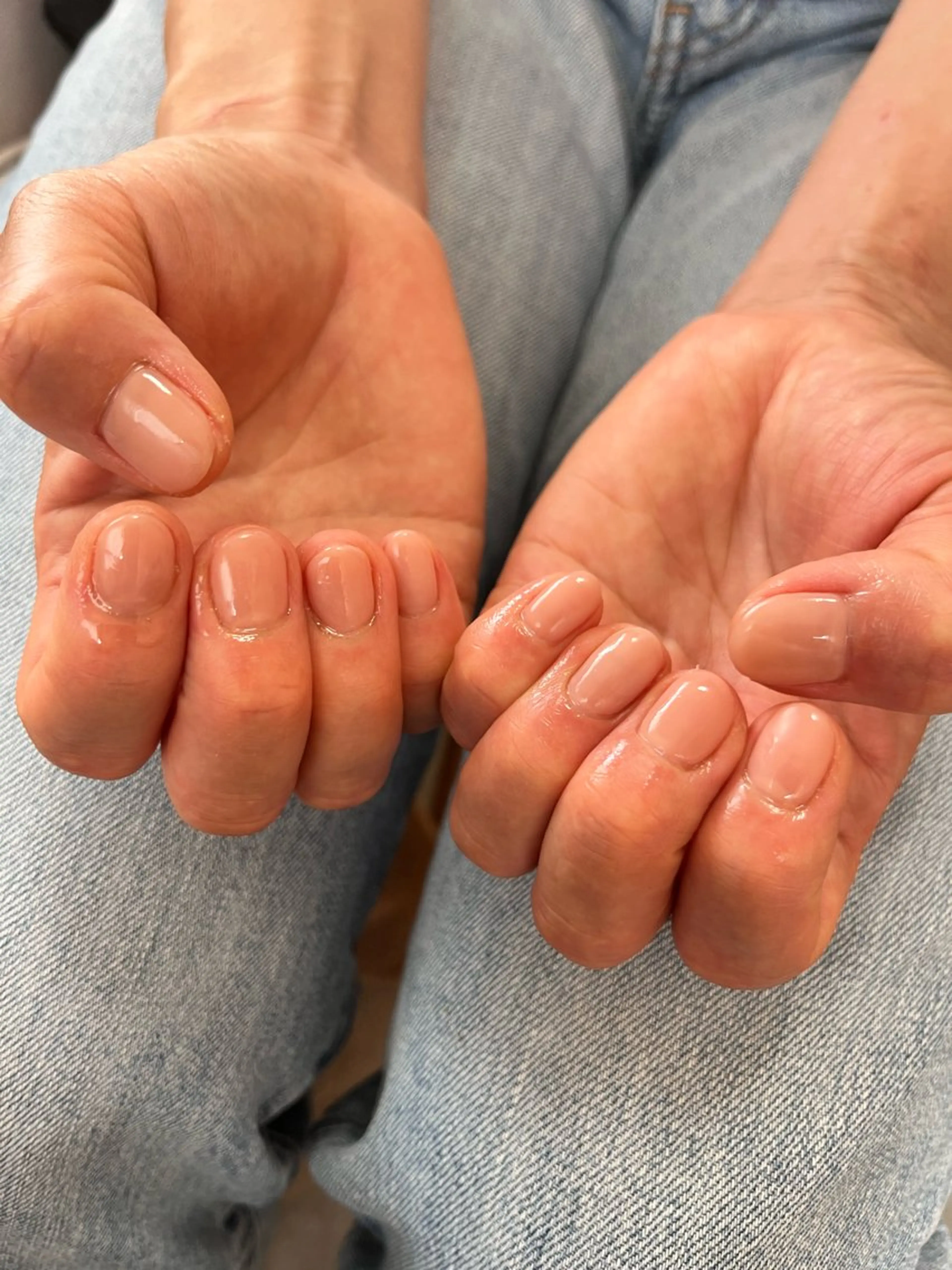 ネイル ジェルネイル マットネイル ワンカラーネイル tamu nail 　金町のネイルデザイン