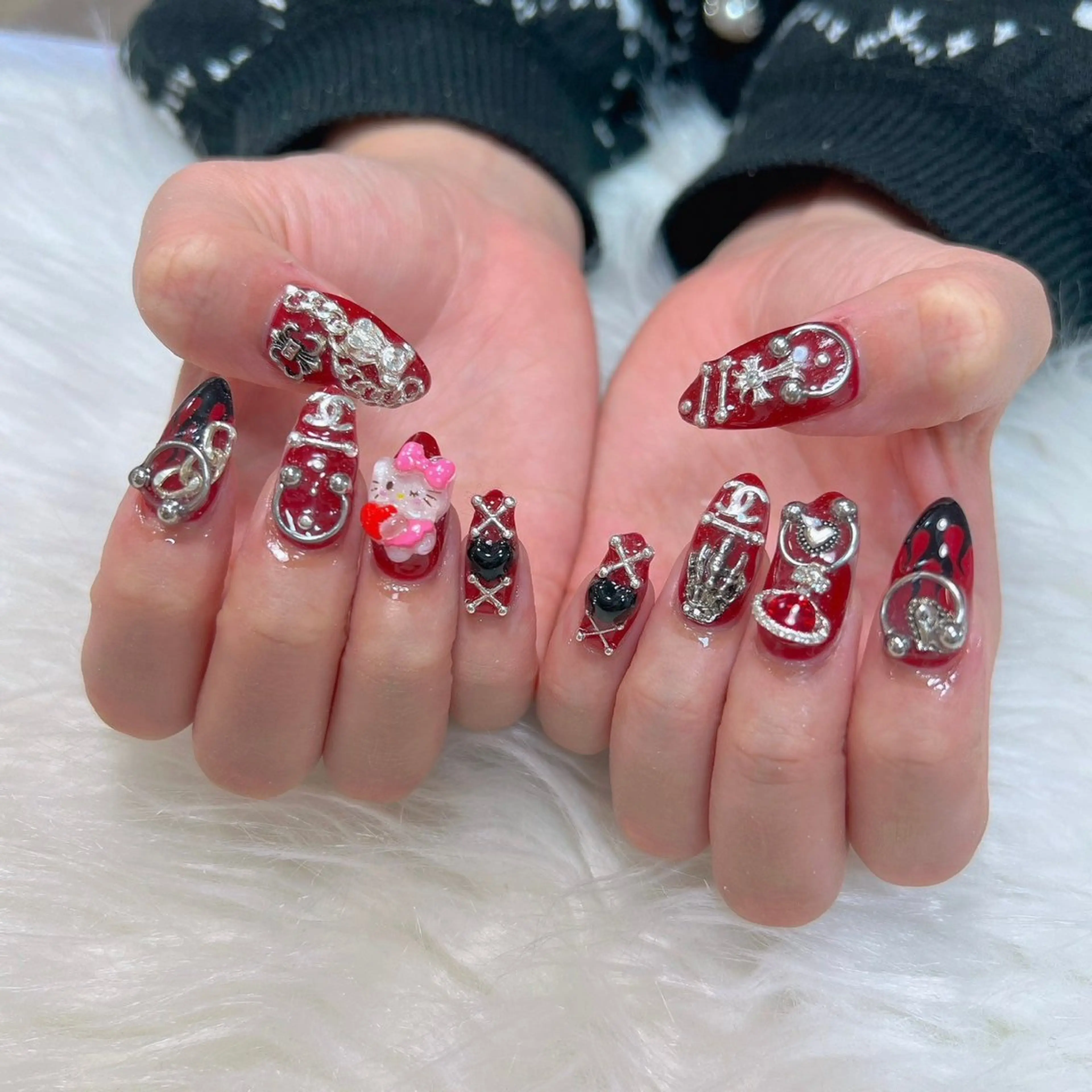ネイル 持ち込み C ✨Mのネイルデザイン