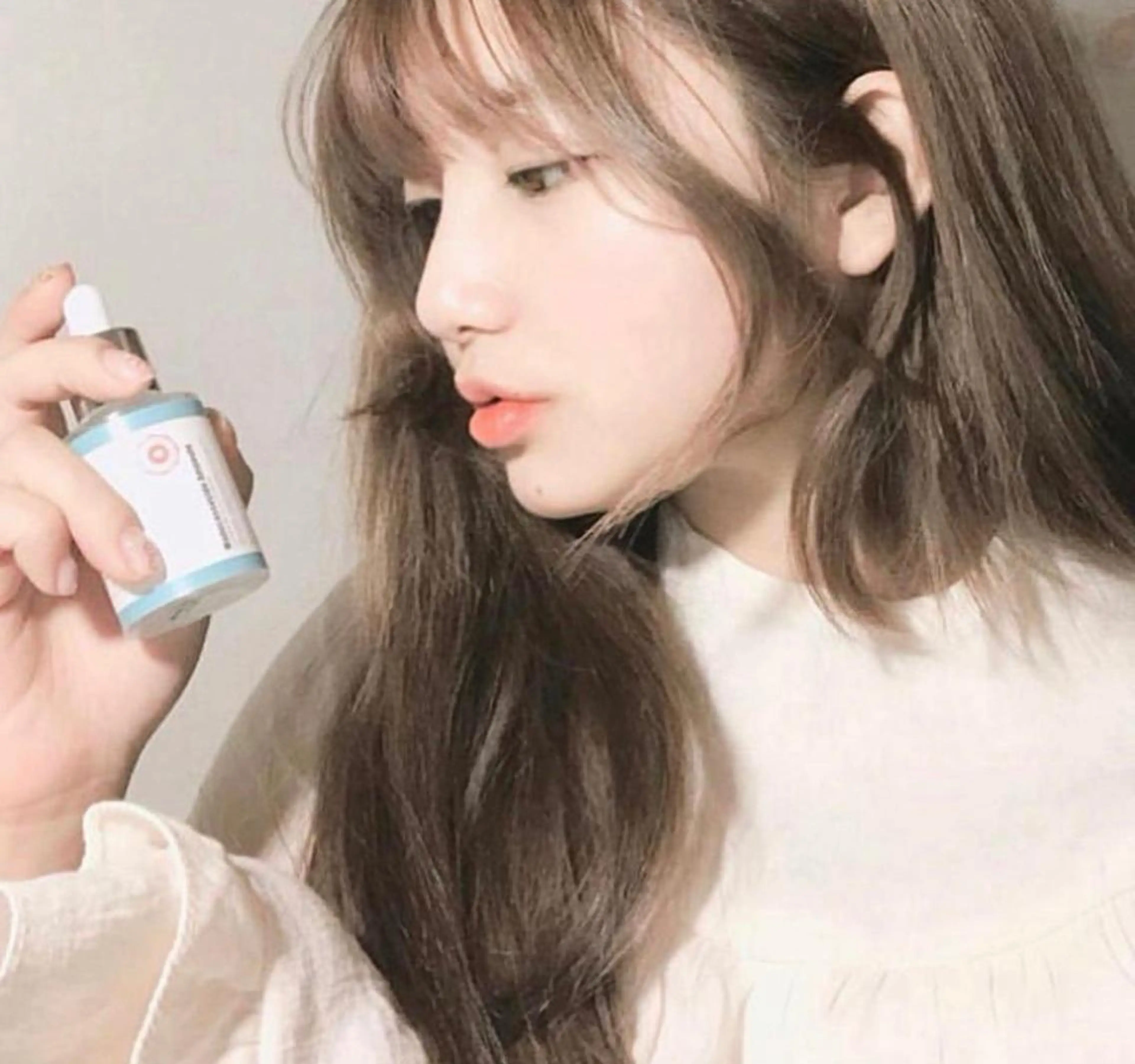 セミロング カラー パーマ ヘアアレンジ メンズ キッズ ネイル マツエク・マツパ グレージュ ミルクティーグレージュ 古賀 侑磨のヘアスタイル