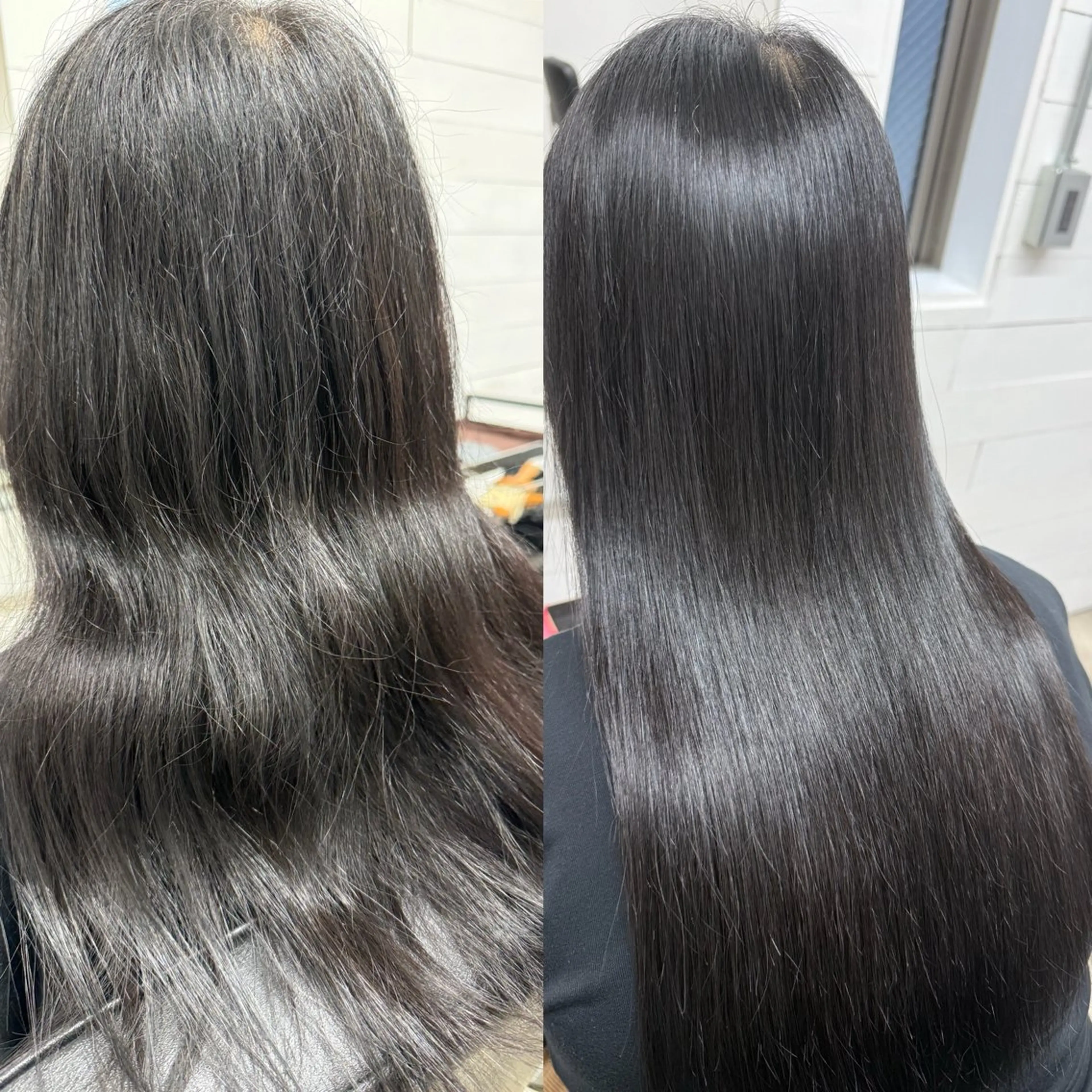 ロング ボブ ロング 縮毛矯正 新潟【BAE】/ あいるのヘアスタイル