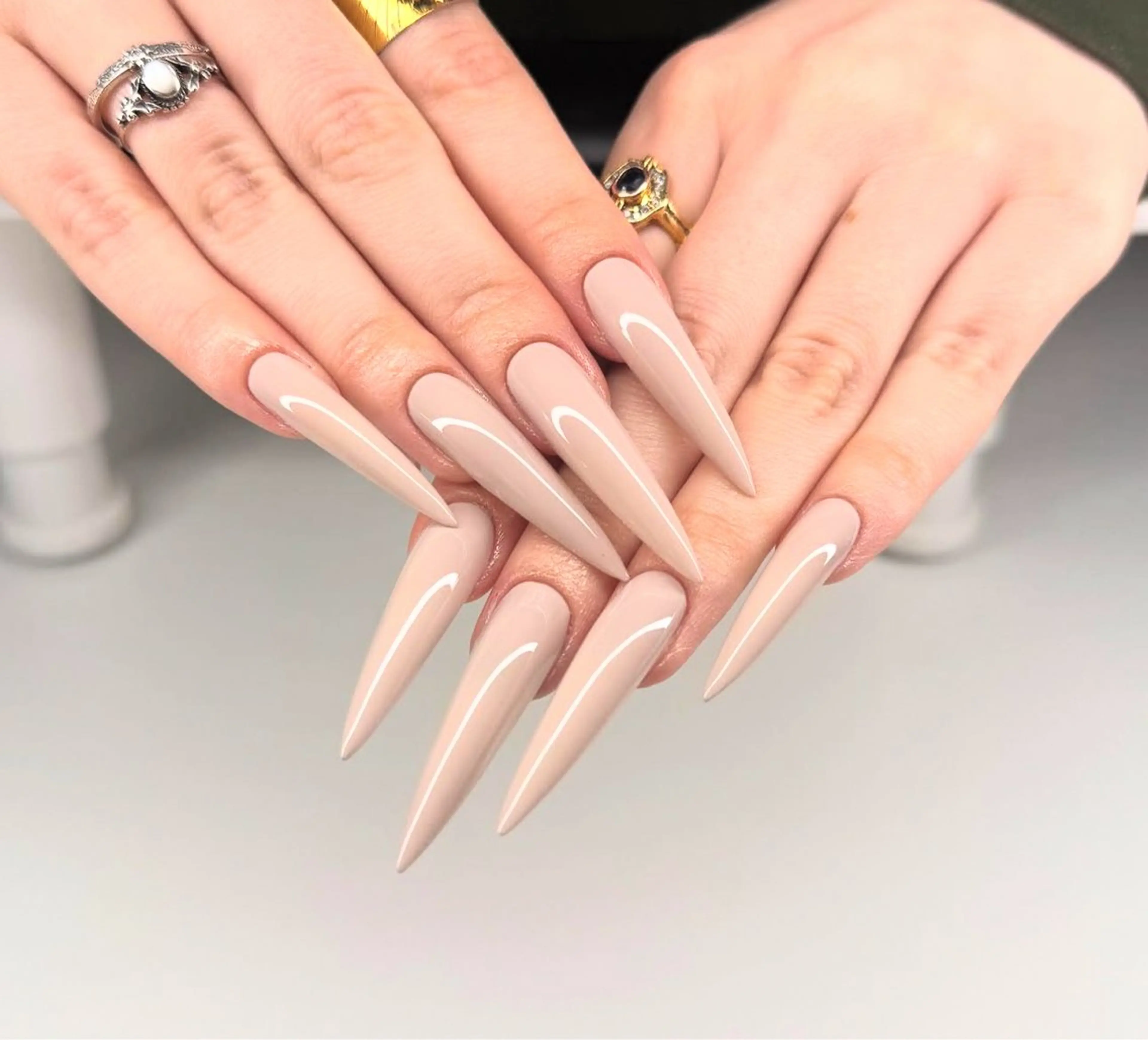 ネイル ジェルネイル 韓国ネイル マグネットネイル ネイルチップ 冬ネイル ハンドネイル Lenie Nailのネイルデザイン