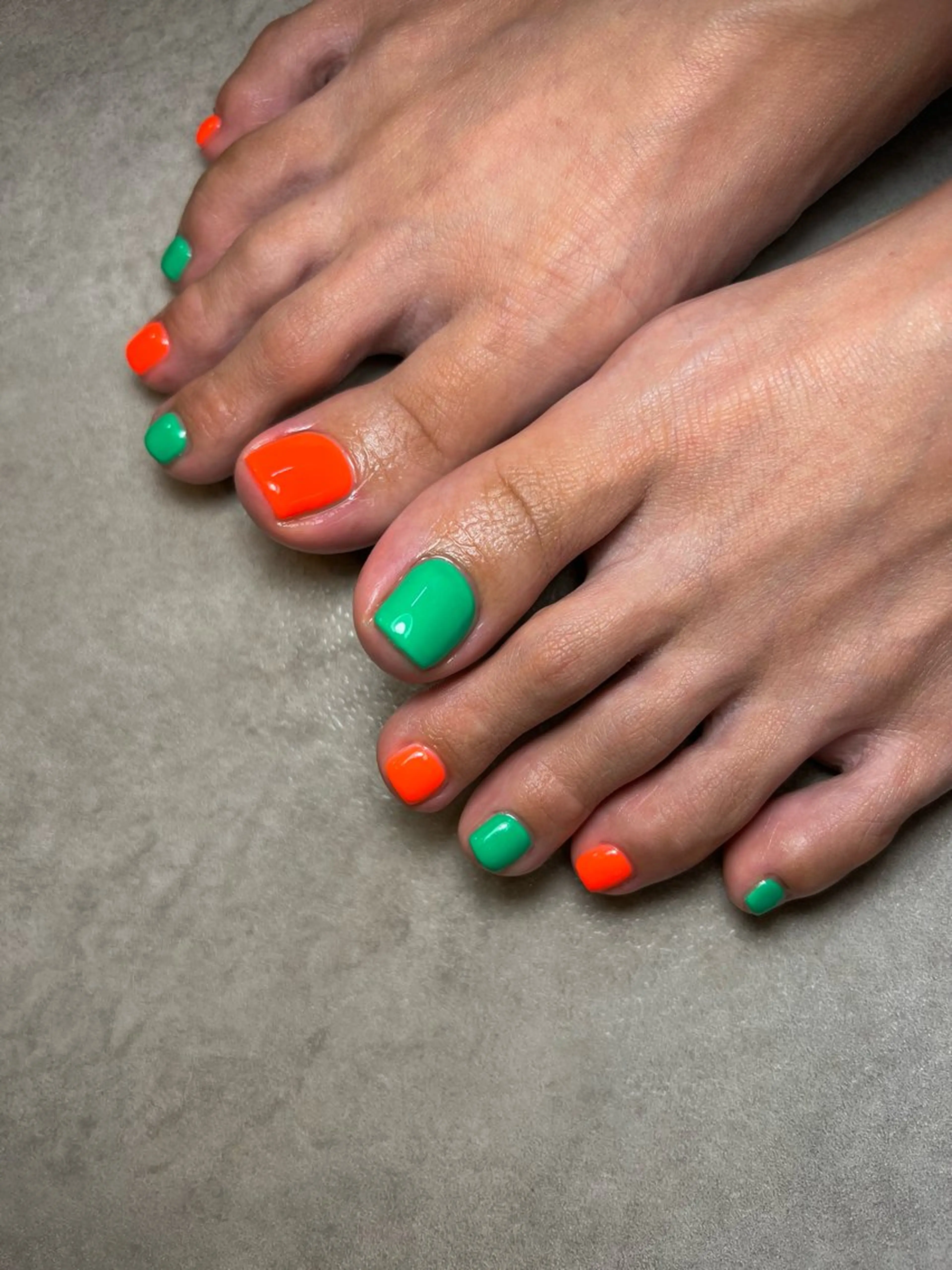 ネイル ワンカラーネイル フットネイル Nail Salon&School REPLENDA所属・REPLENDA/ azusa(石井梓)のネイルデザイン