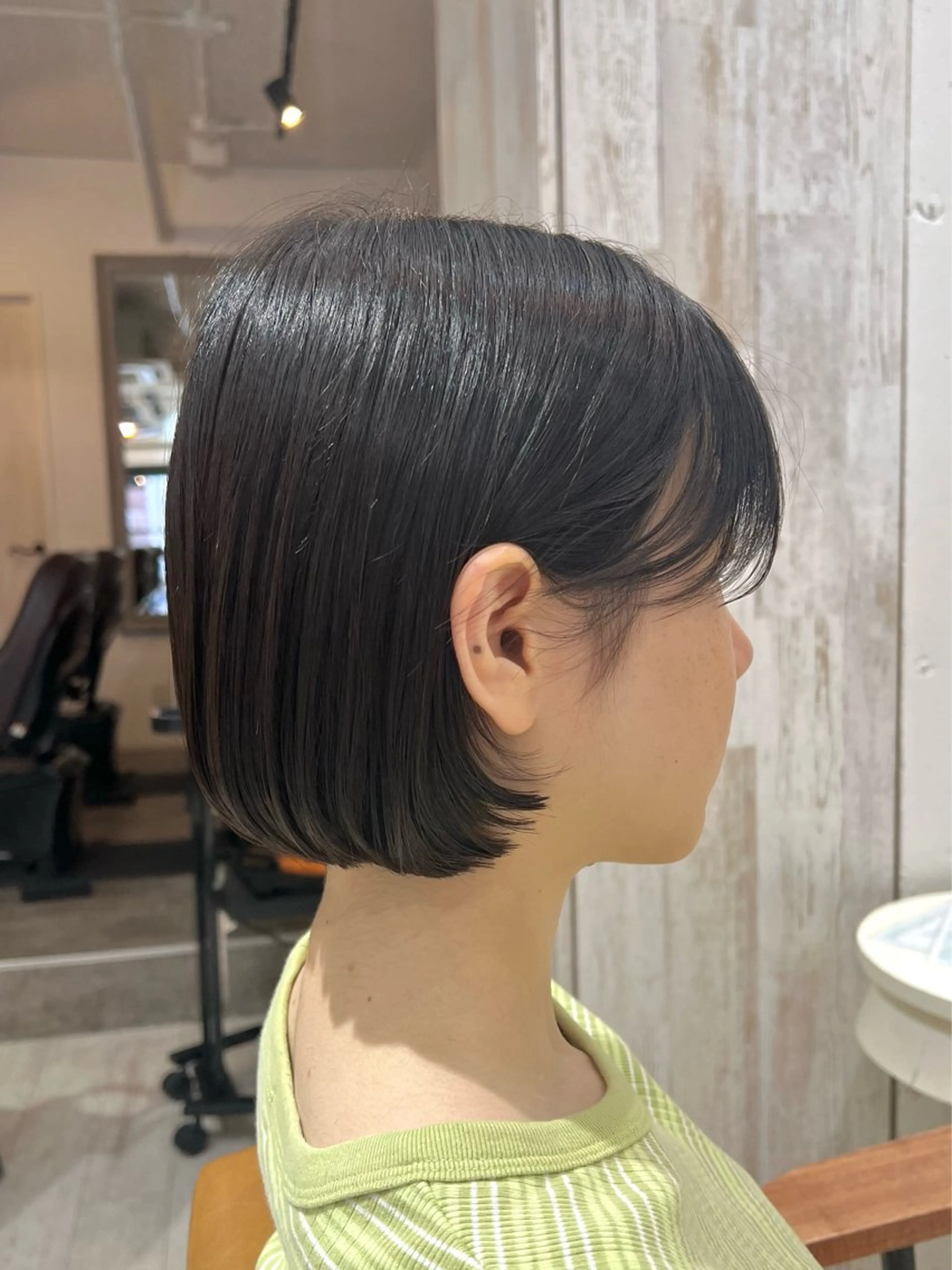 ショート カット ヘアカラー ヘッドスパ re  view MIRUのヘアスタイル