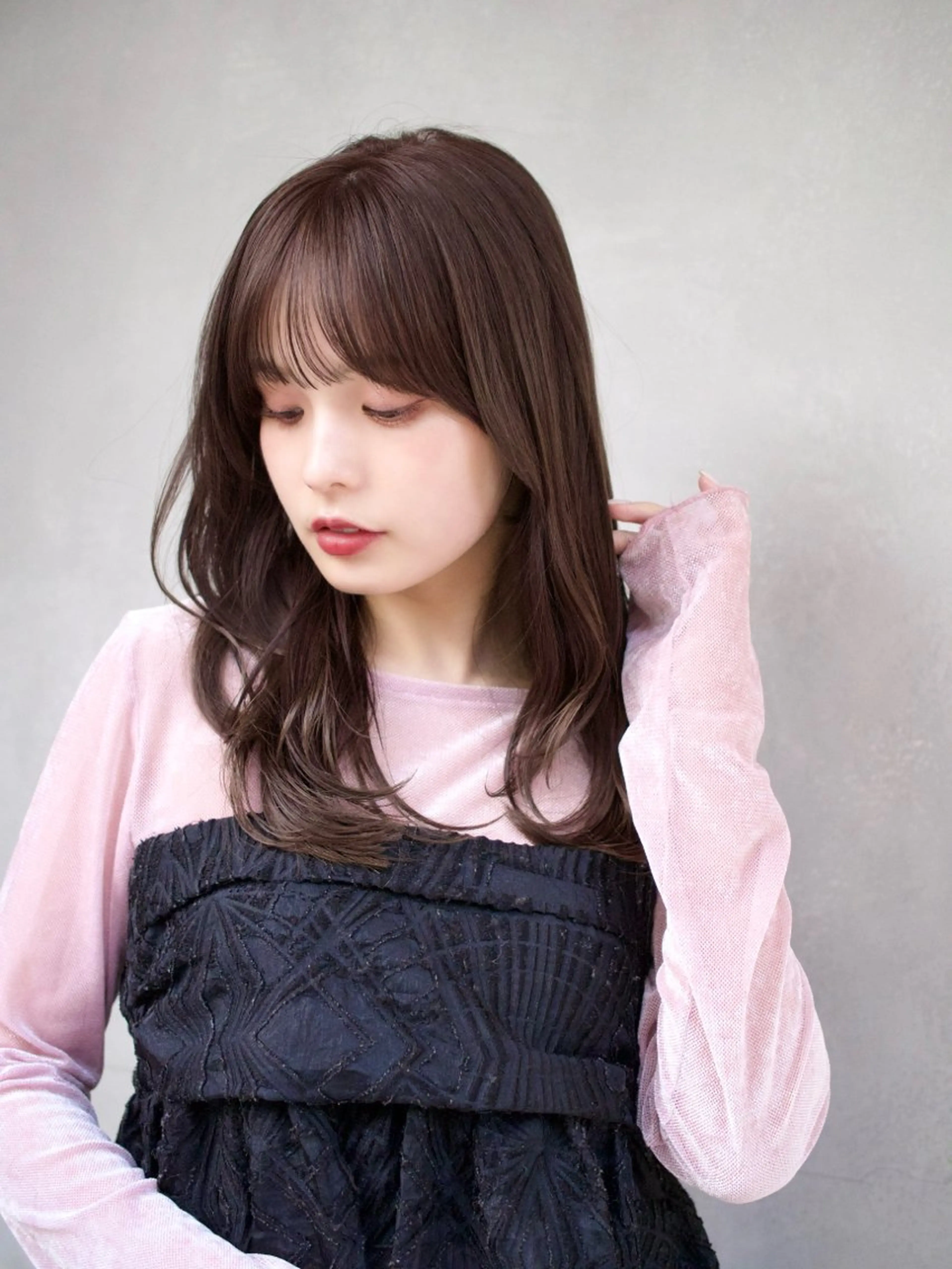 ロング カラー ヘアカラー トリートメント 💖🌷越後 遥🌷💖のヘアスタイル