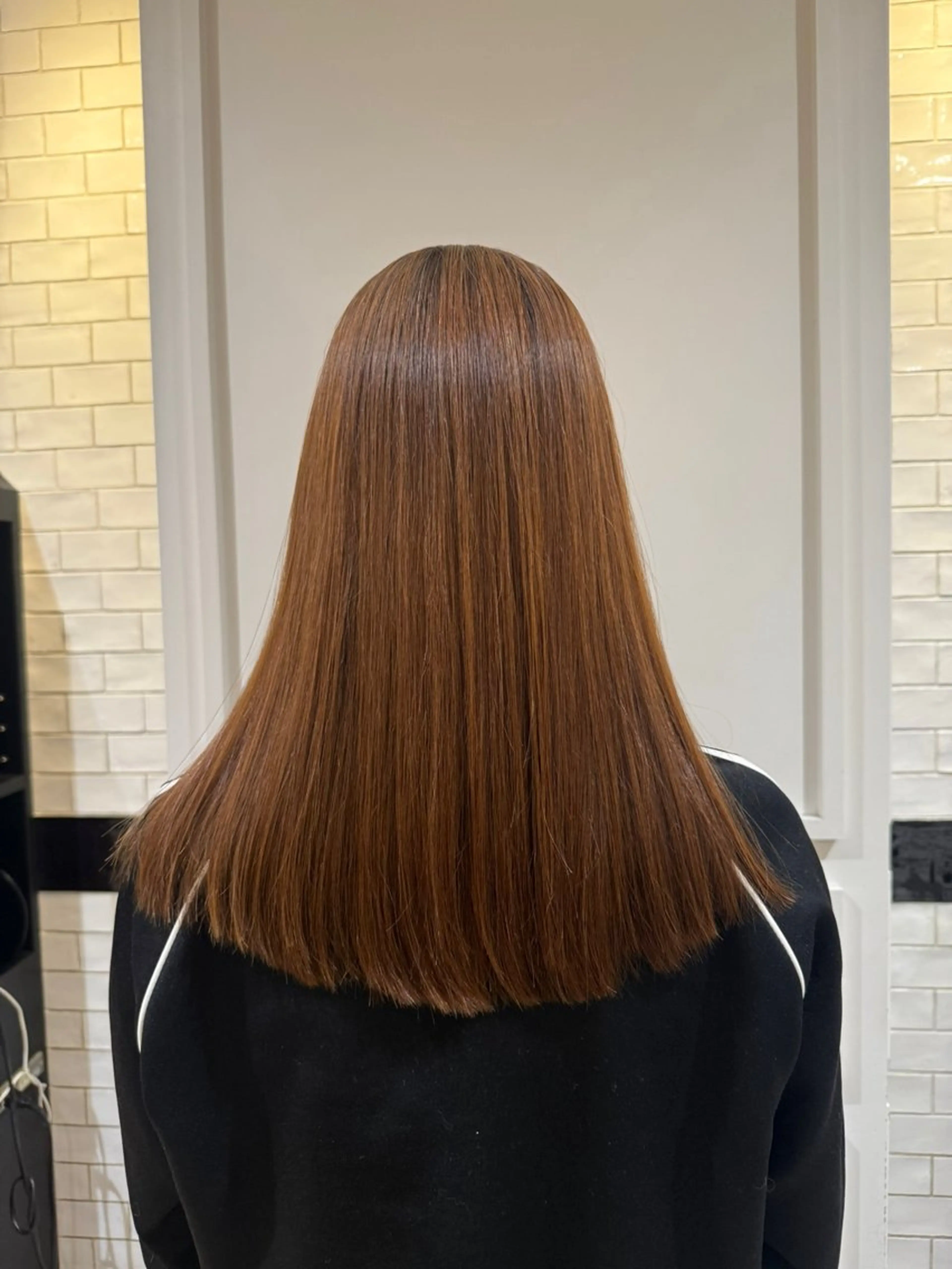 セミロング カット Fumi美容室西神店所属・深川 はなのヘアスタイル