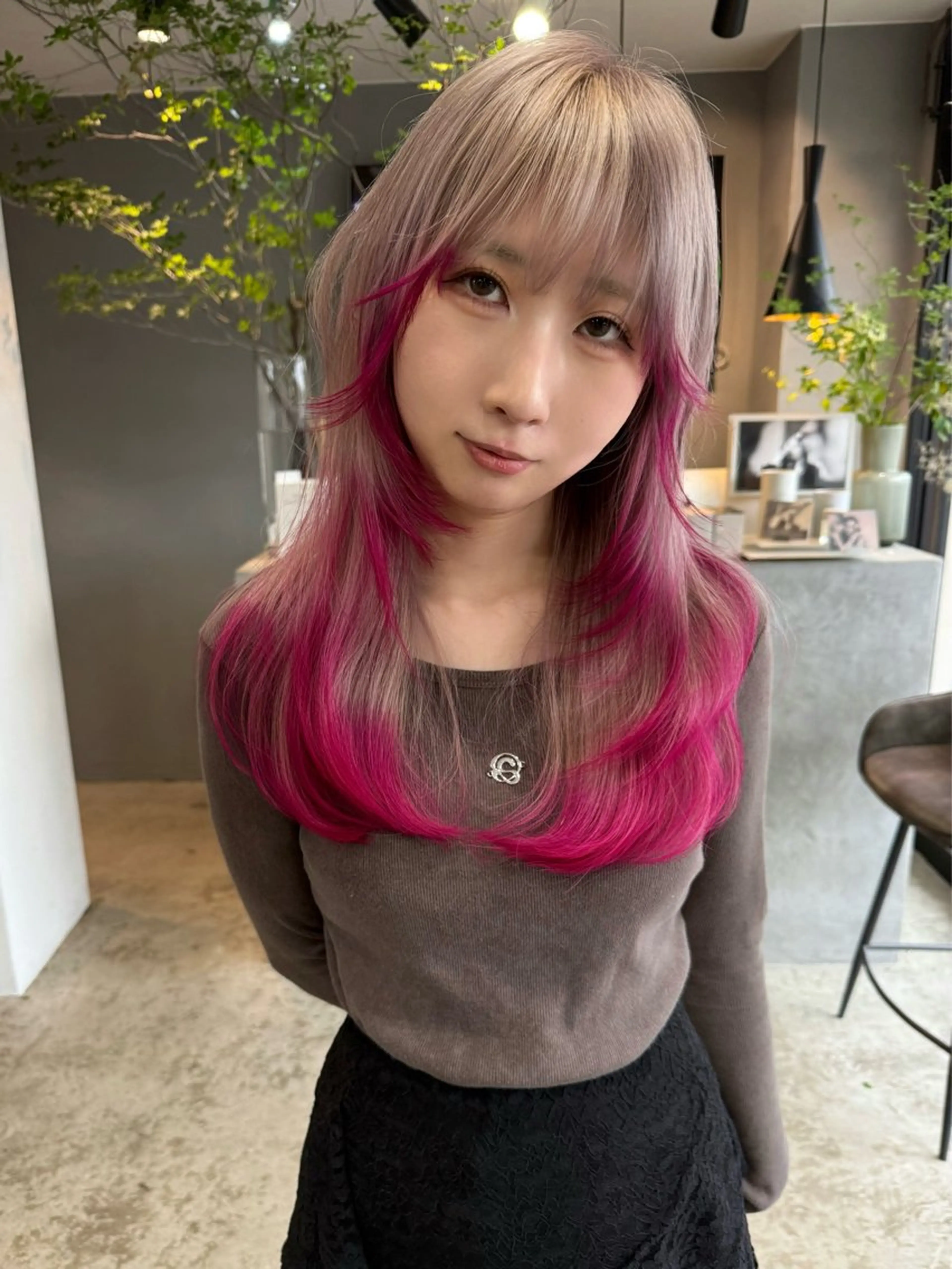 ロング カット ヘアカラー 🍀石川尚之🍀 HELIMのヘアスタイル