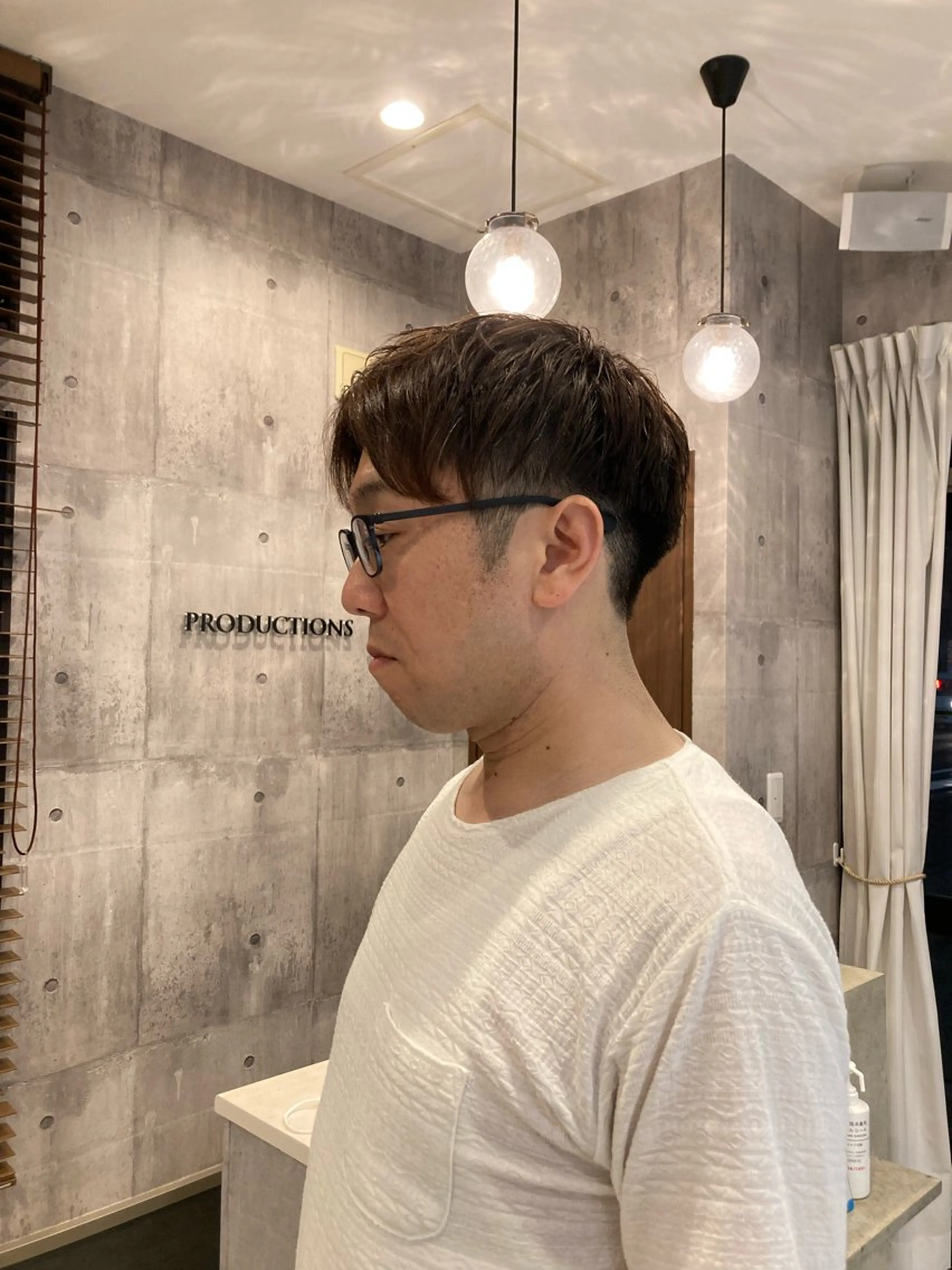 メンズ カット HairSalon Productions所属・ハマノ ミユのヘアスタイル