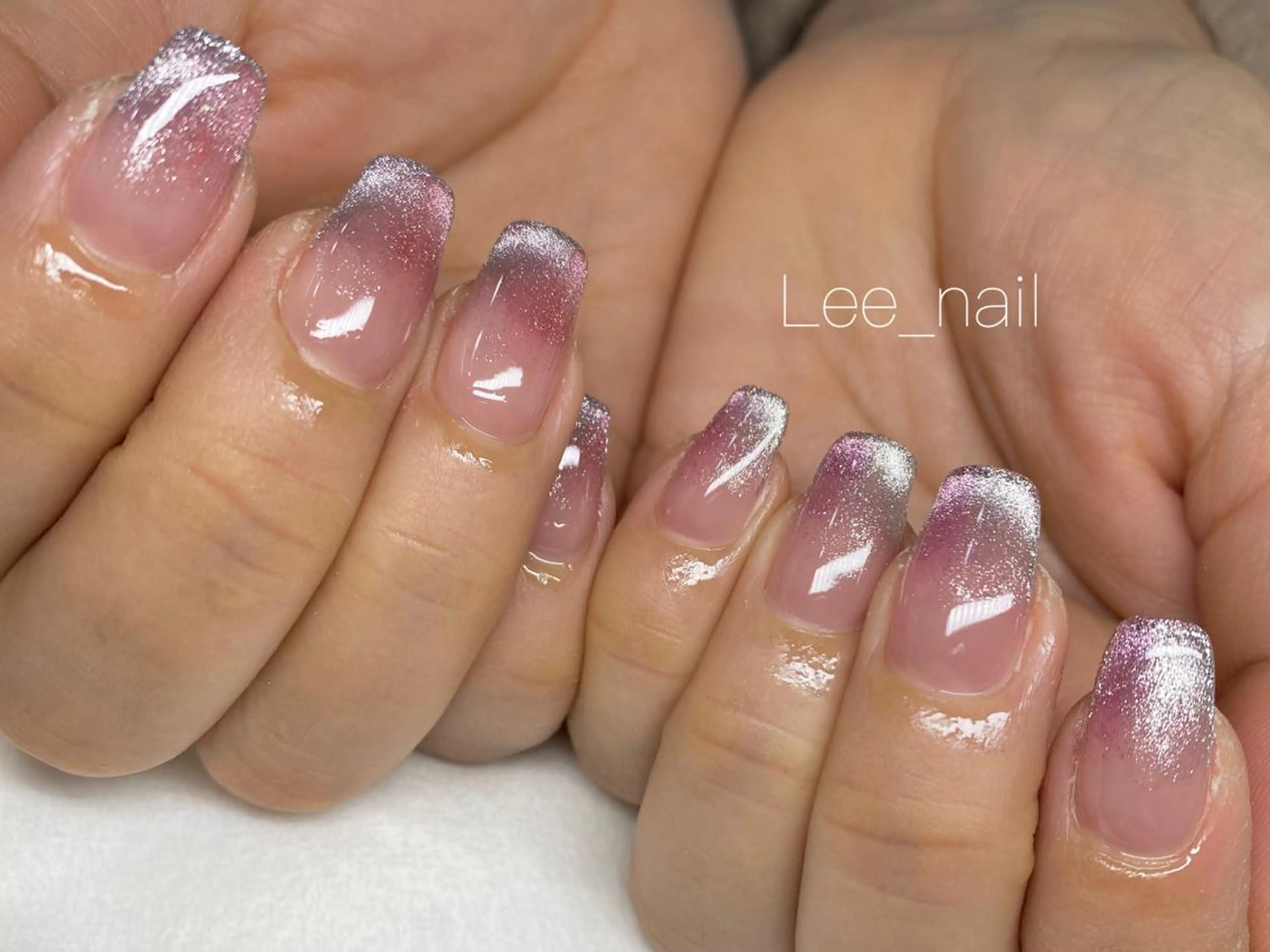 ネイル マグネットネイル ハンドネイル Lee_ nailのネイルデザイン