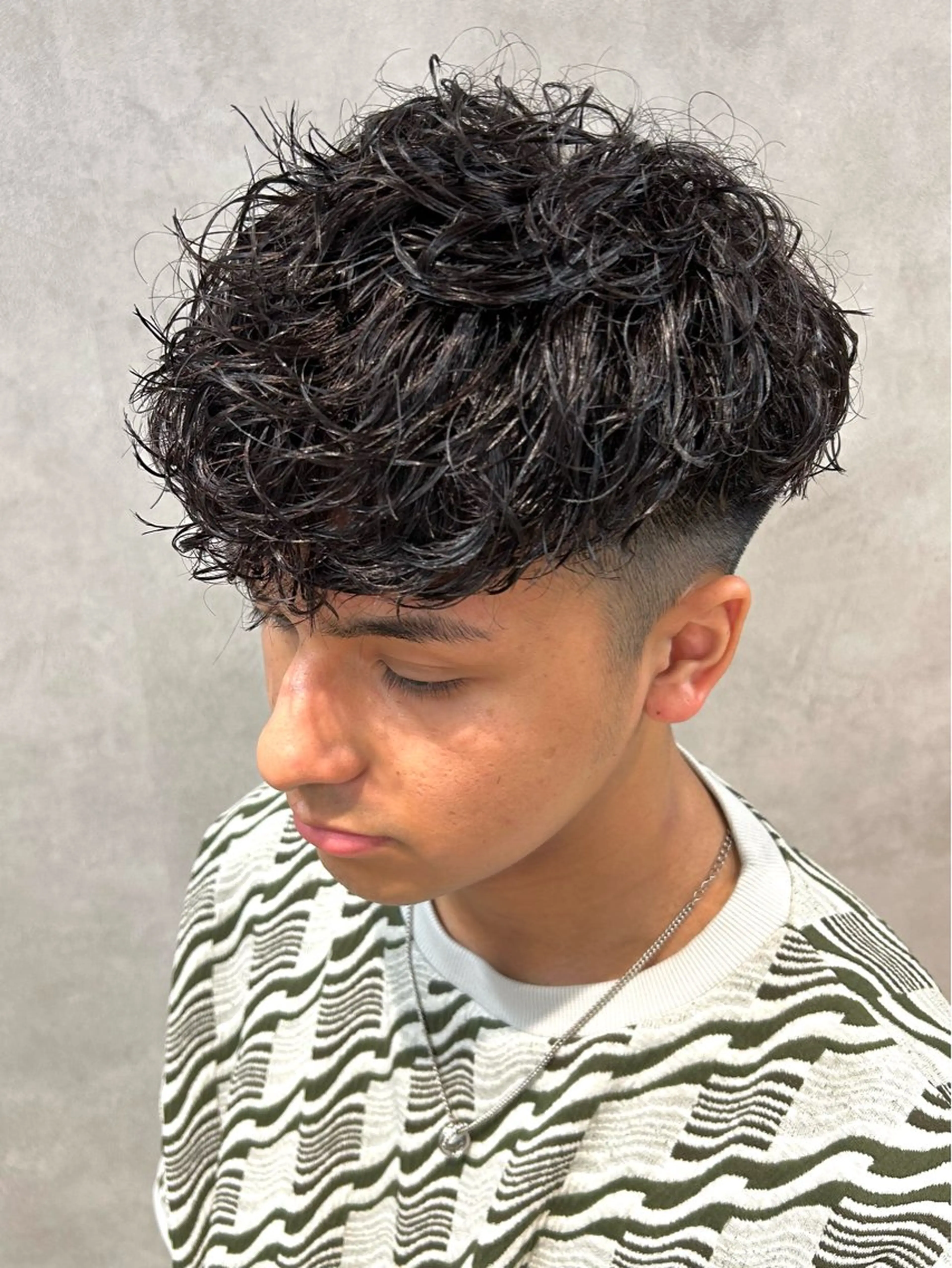 ショート パーマ カット パーマ トリートメント 🔥メンズ特化🔥 塩拓巳のヘアスタイル