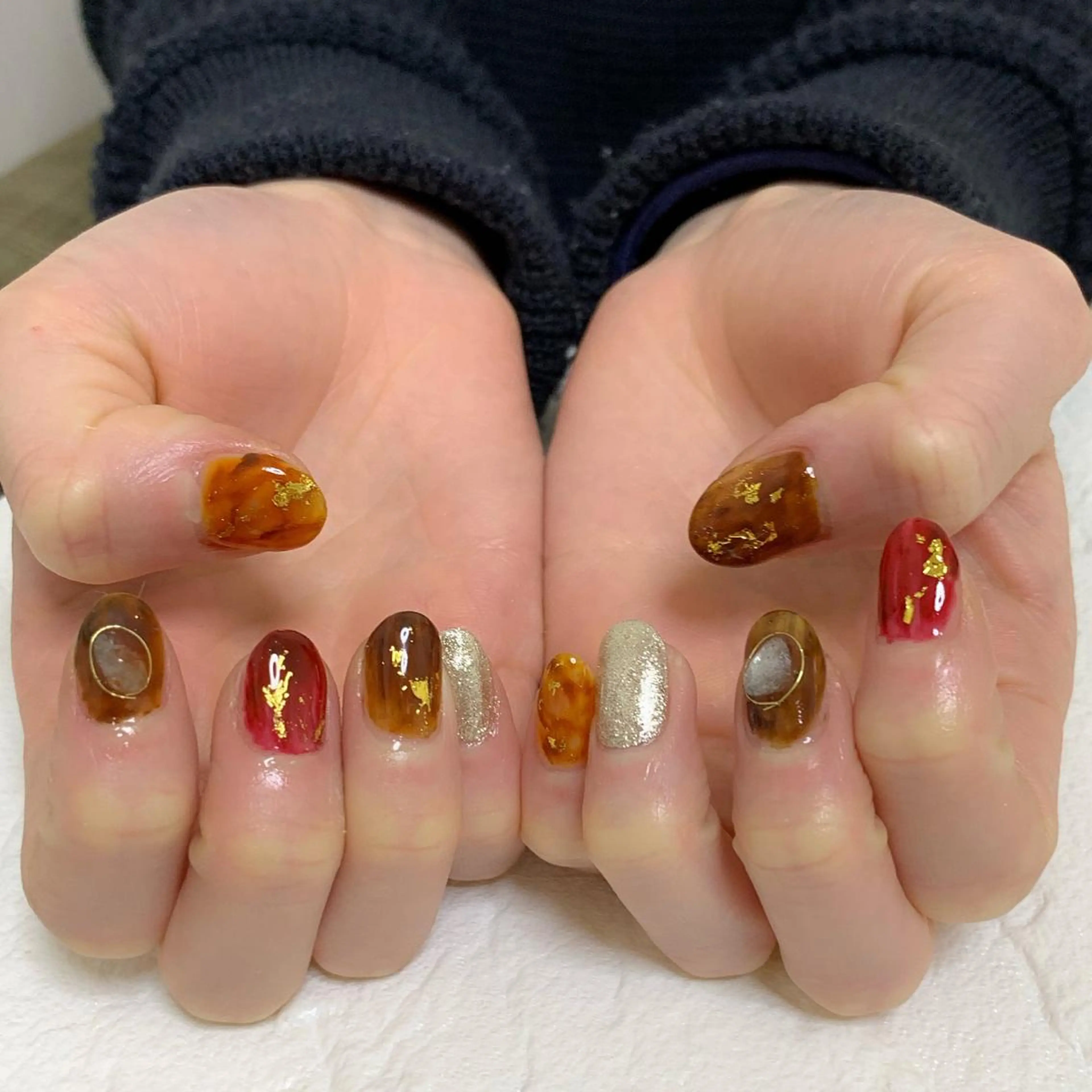 ネイル ハンドネイル フットネイル 竹本 愛のネイルデザイン