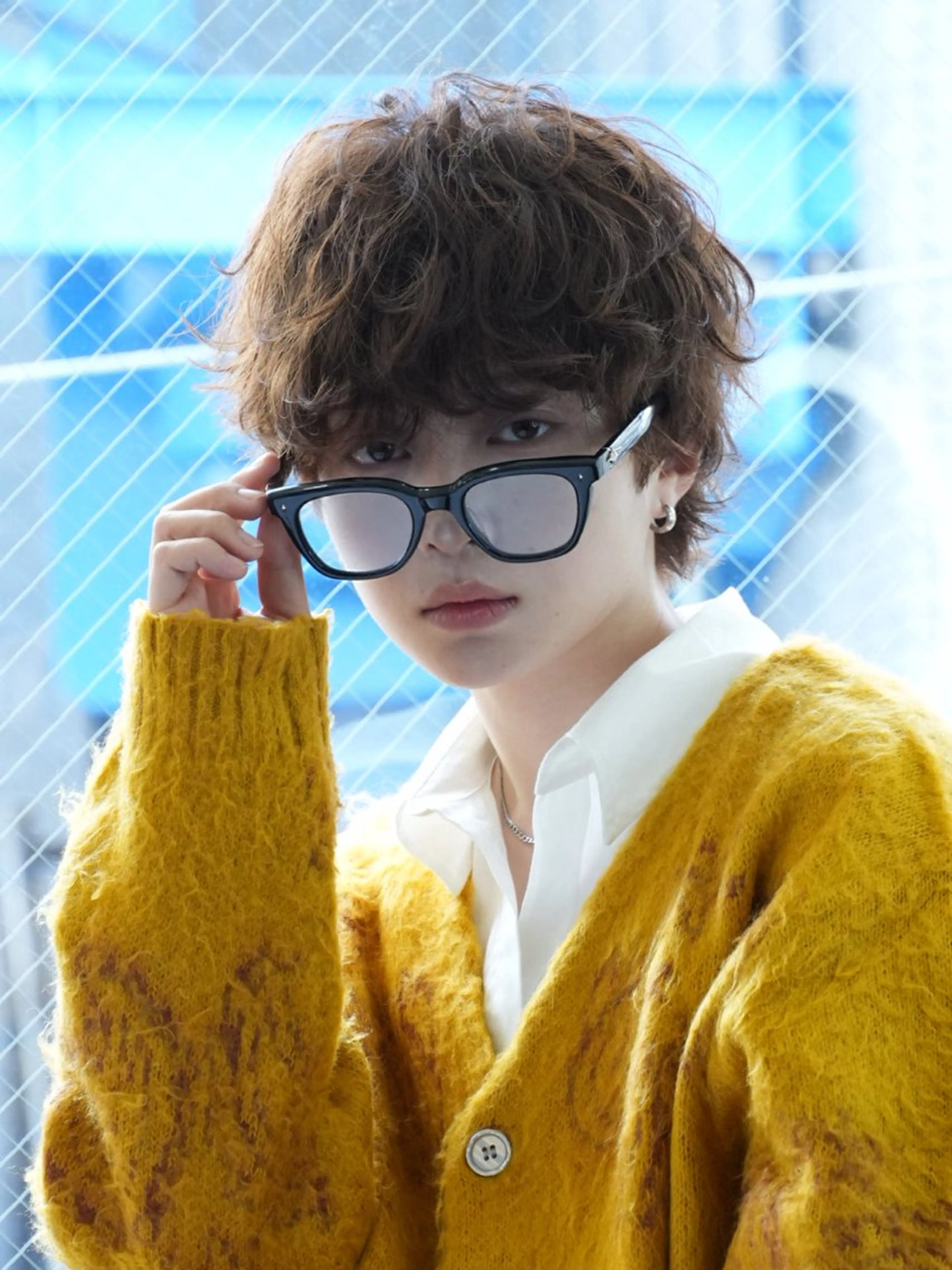 ショート パーマ メンズ カット パーマ トリートメント ヘアセット 美容師歴6年 fifth前比嘉💥のヘアスタイル