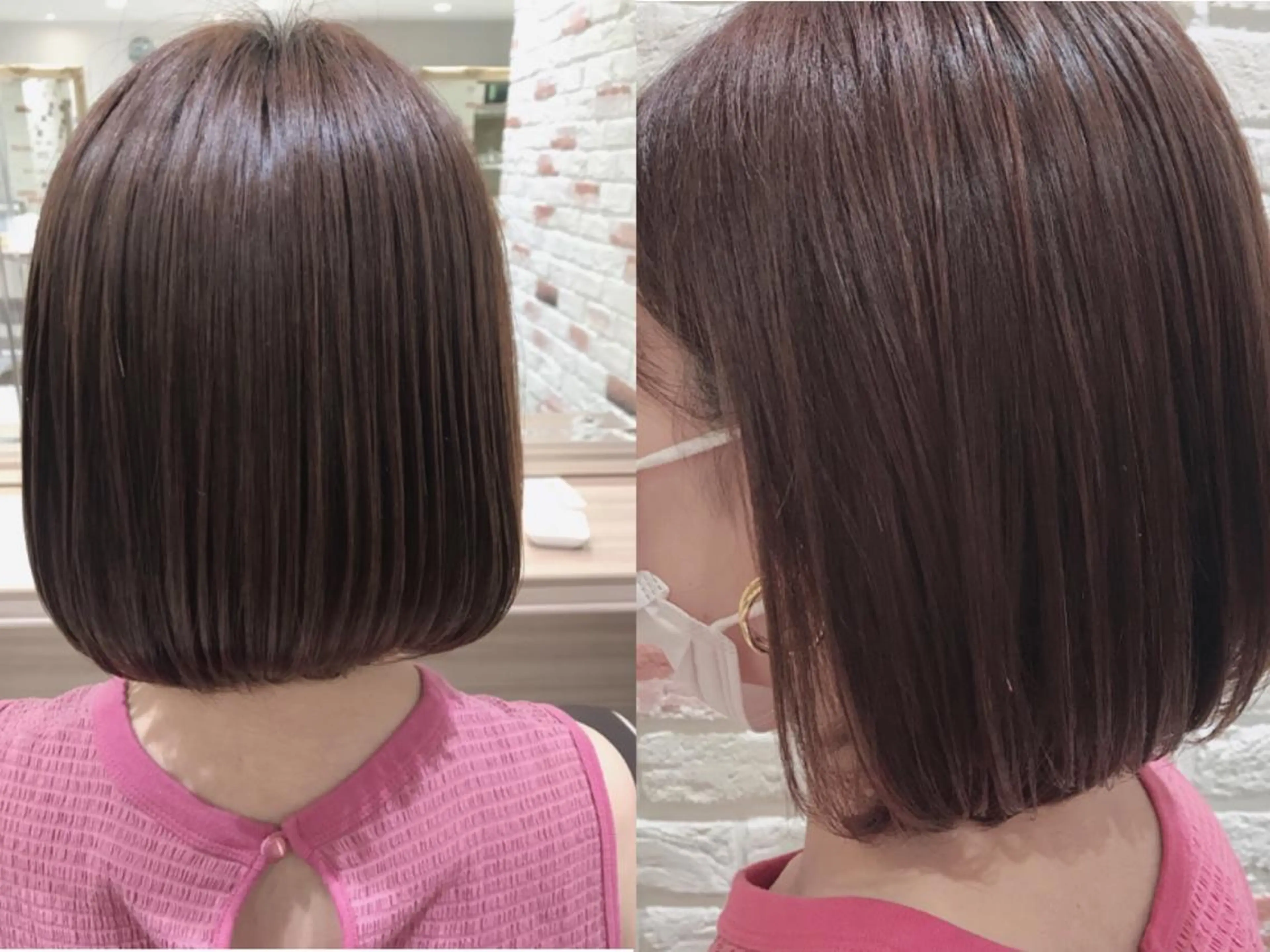 ショート カット ヘアカラー トリートメント チダアキフミ Ash大森のヘアスタイル