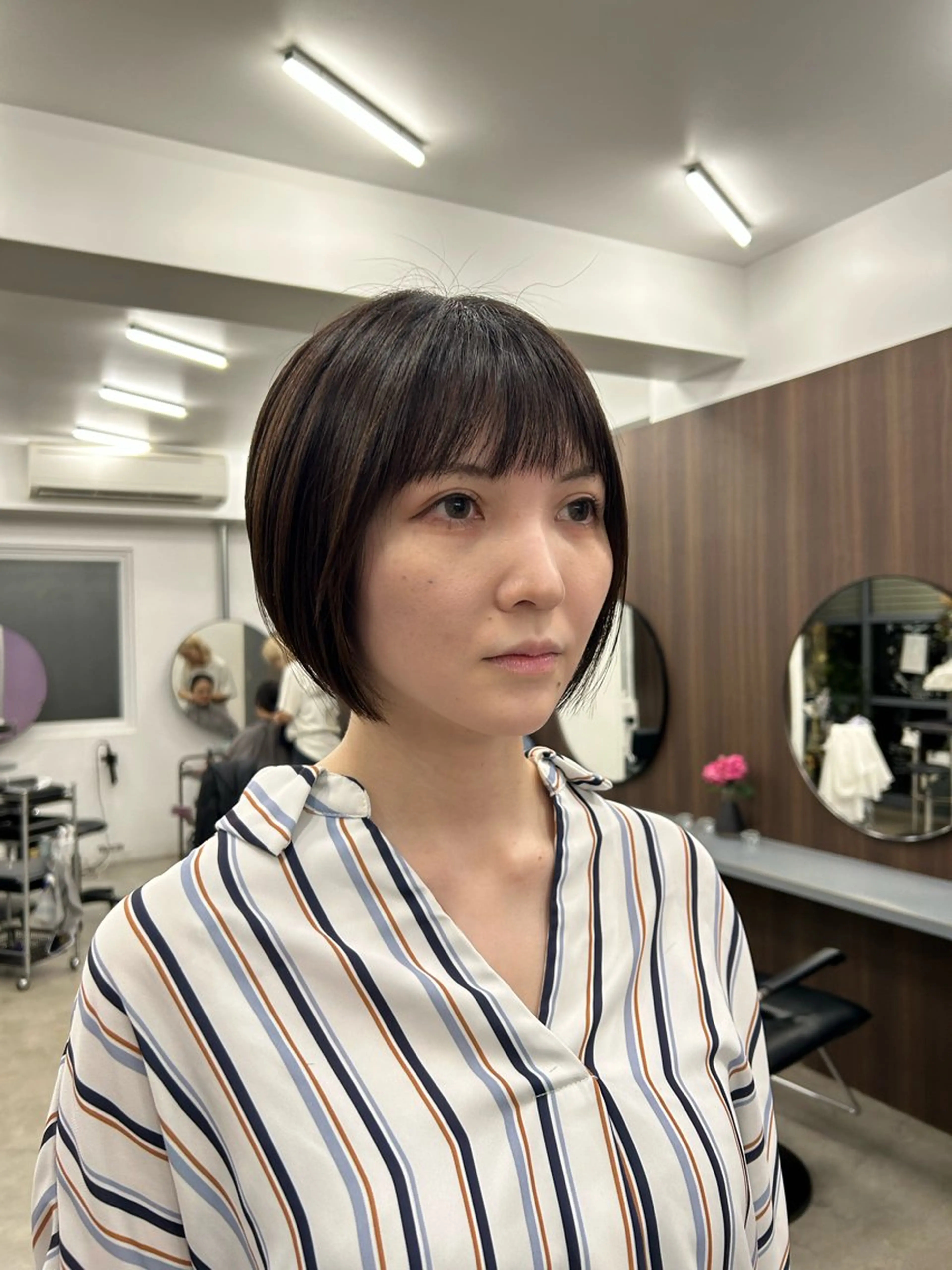 ショート カラー ショートボブ ボブ ショートヘア 広美🩵 <hiromi>のヘアスタイル