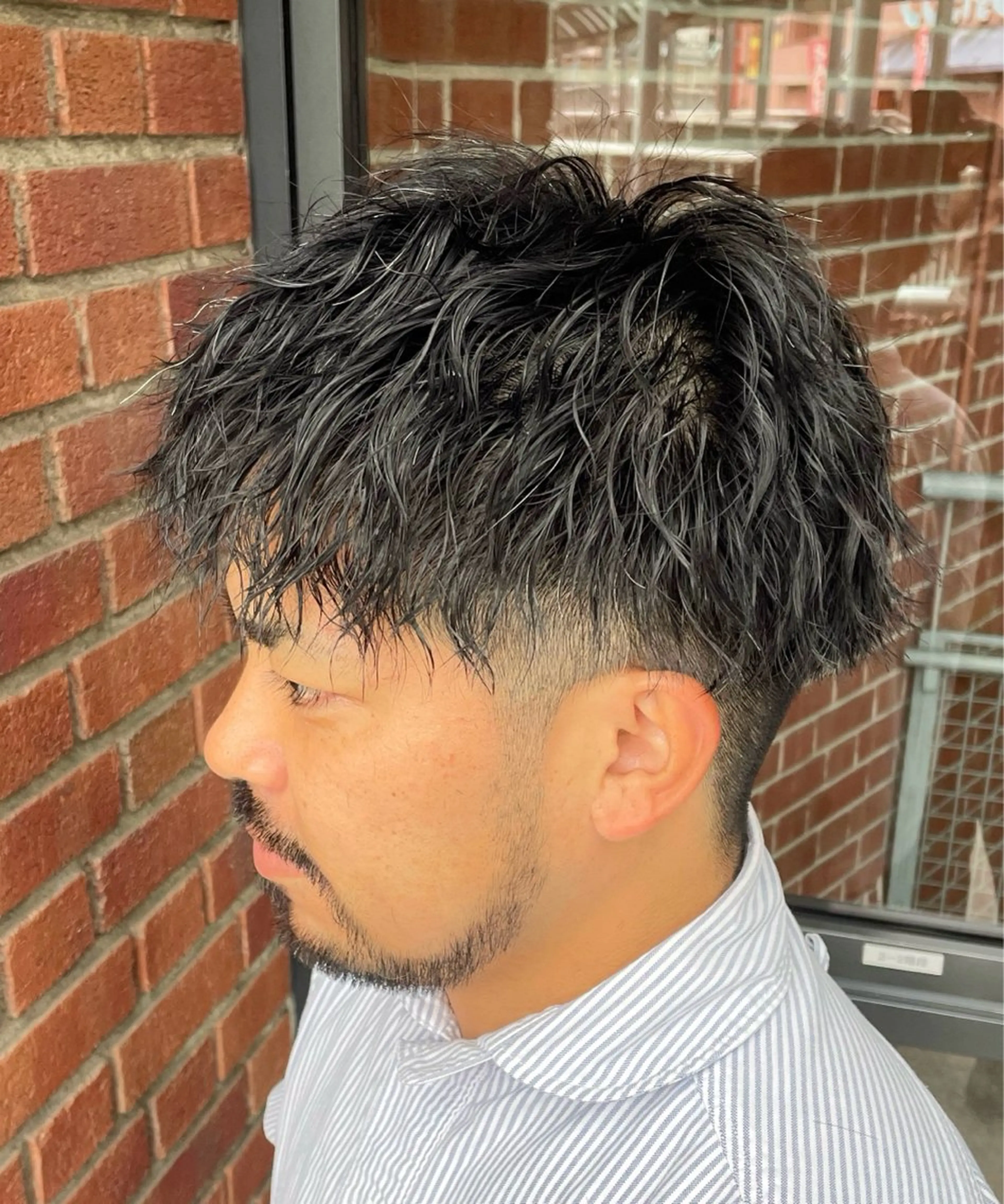 パーマ カット ヘアカラー トリートメント マンツーマン 市妙瑠基のヘアスタイル