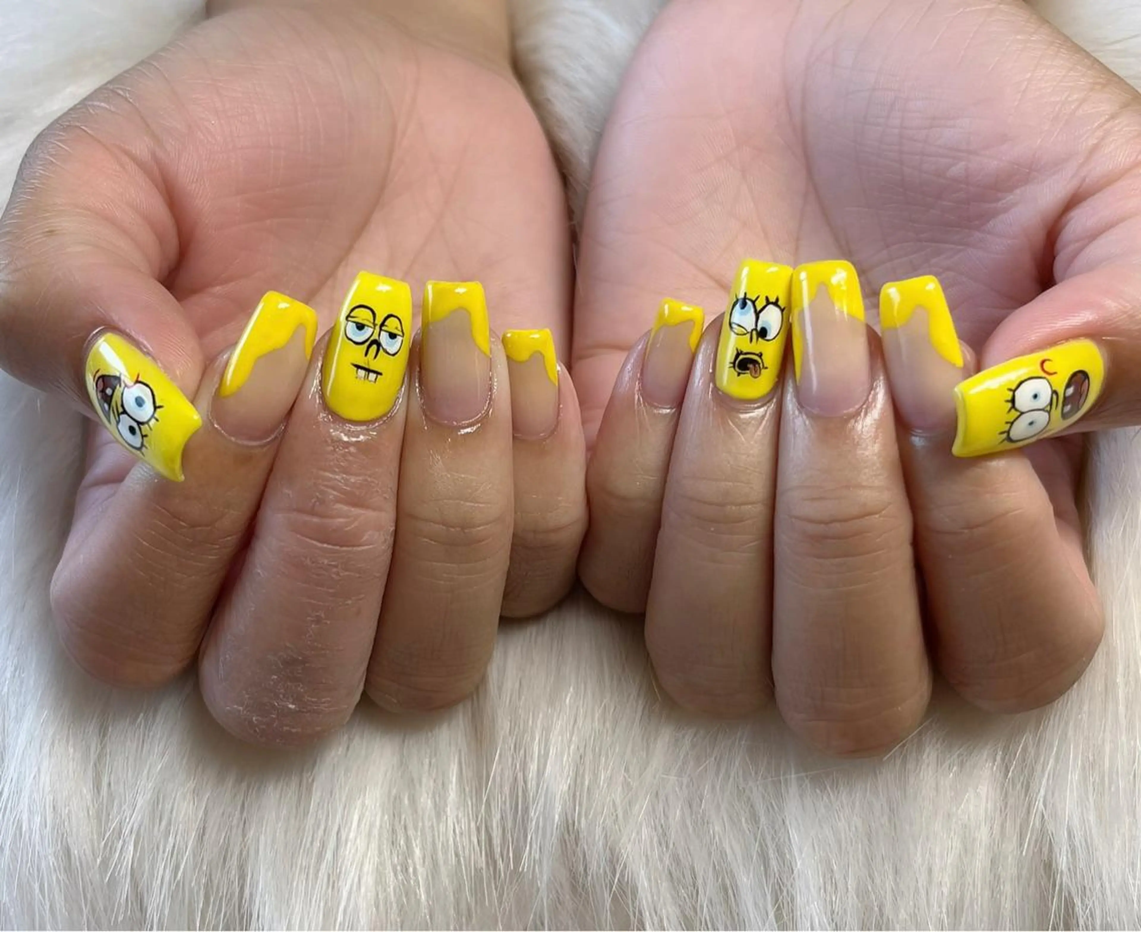 ネイル 長さ出し フレンチネイル ジェルネイル Nail Salon Momoのネイルデザイン