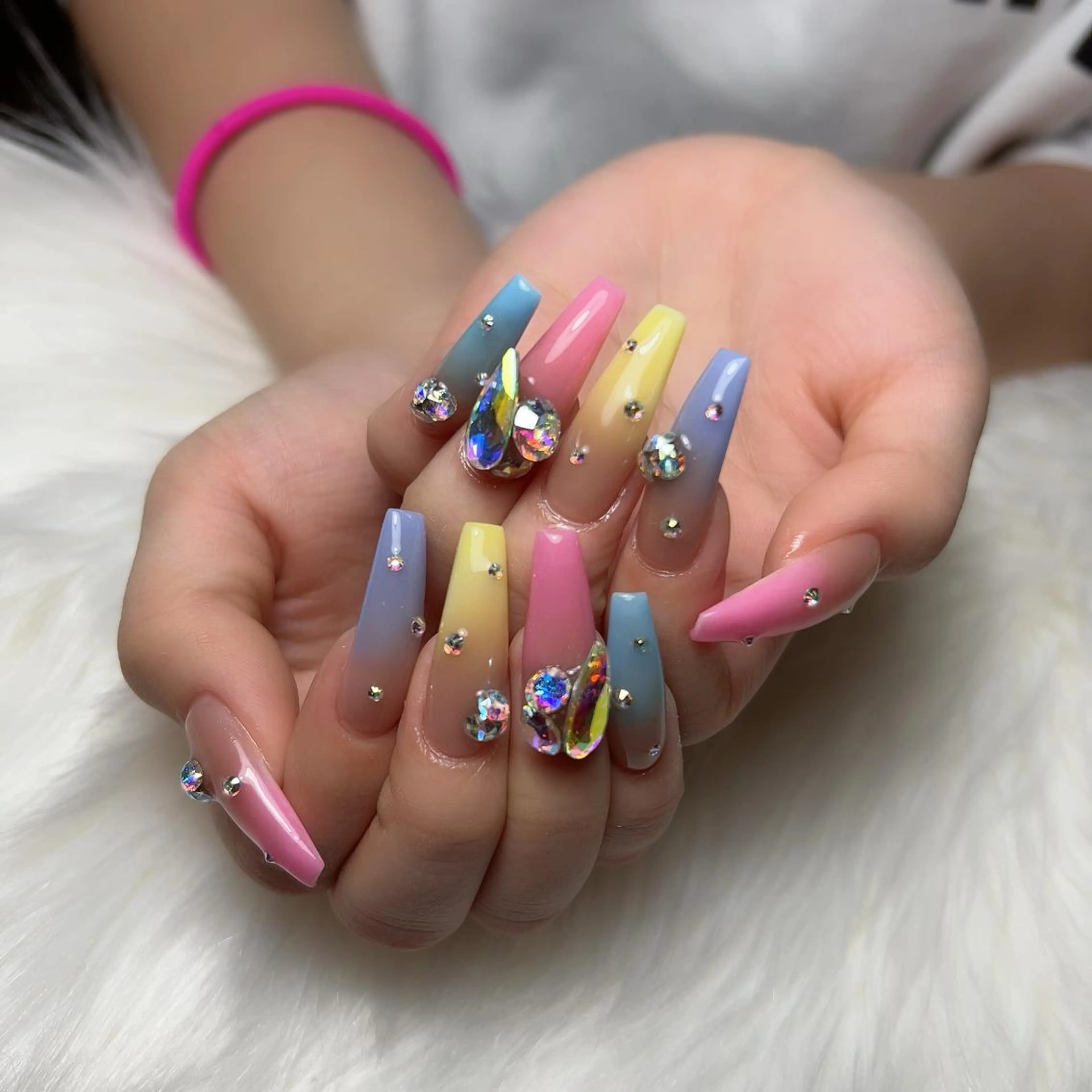 ロング ネイル nail salon azuのネイルデザイン