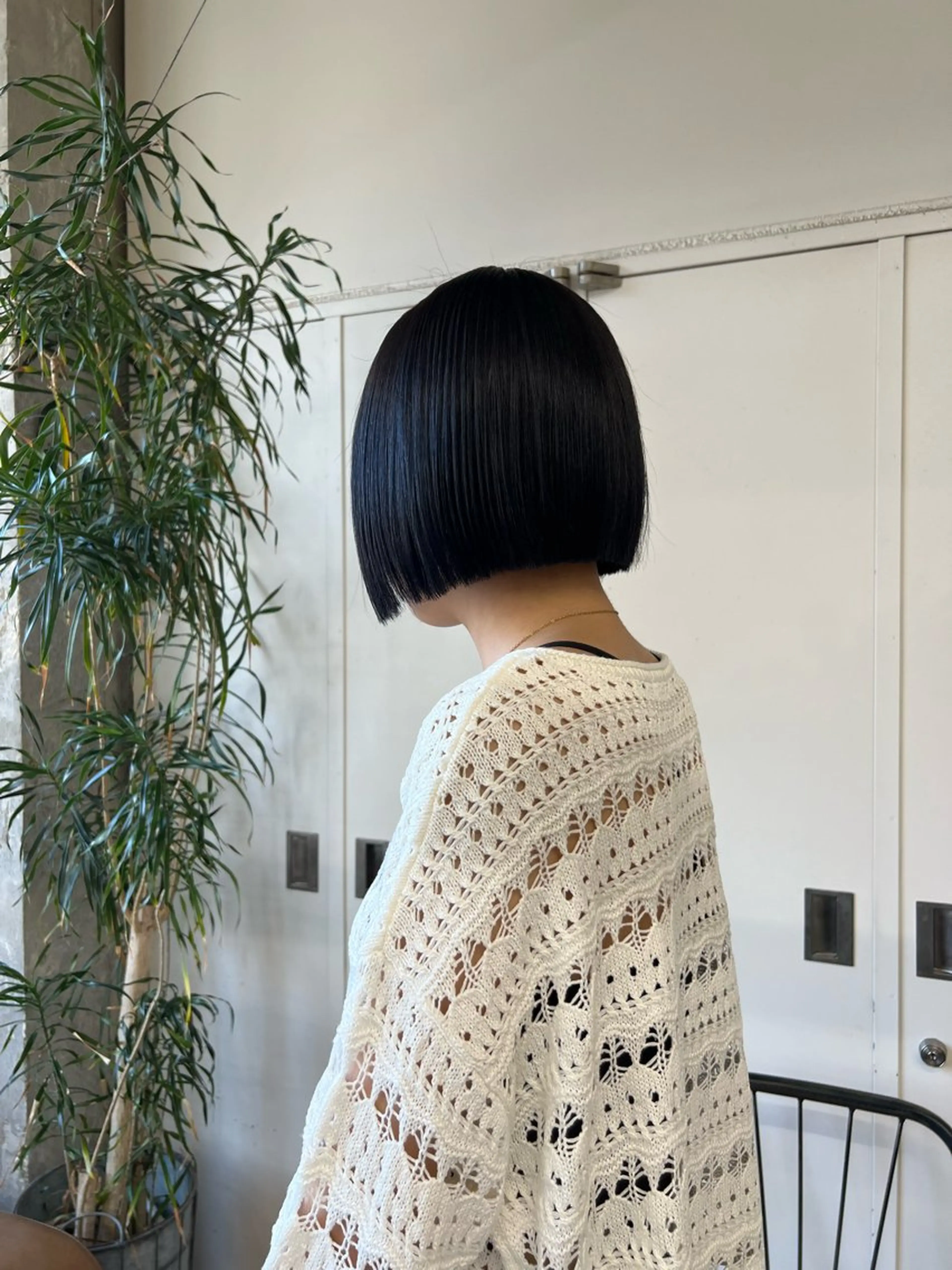 ショート ボブ era所属・azumi/ボブ/暖 色/オリーブ/縮毛のヘアスタイル