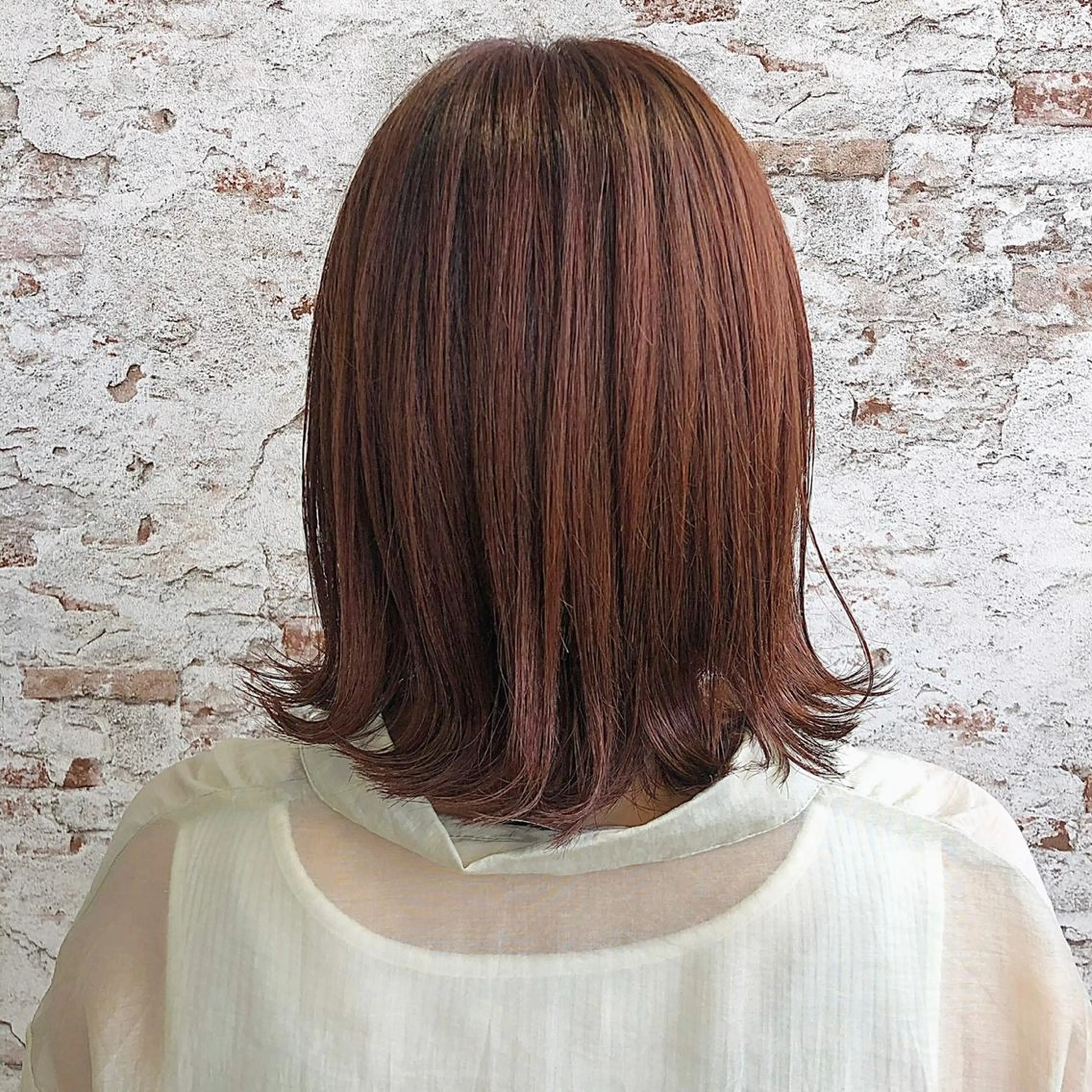 ミディアム ヘアカラー トリートメント 🫧髪質改善艶カラー _マエダ 🫧のヘアスタイル