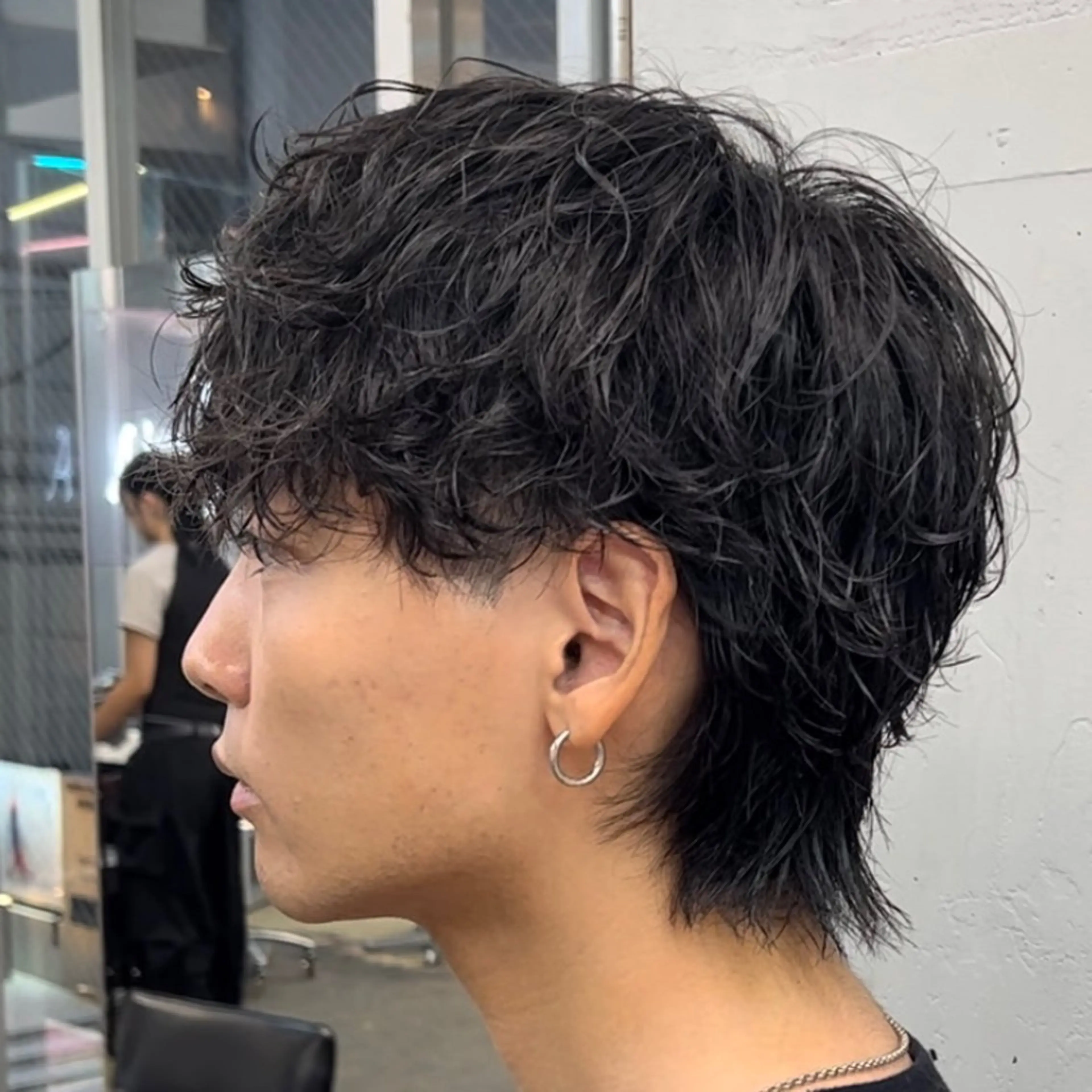 ショート パーマ メンズ 似合わせパーマ/ 艶髪矯正/文哉のヘアスタイル