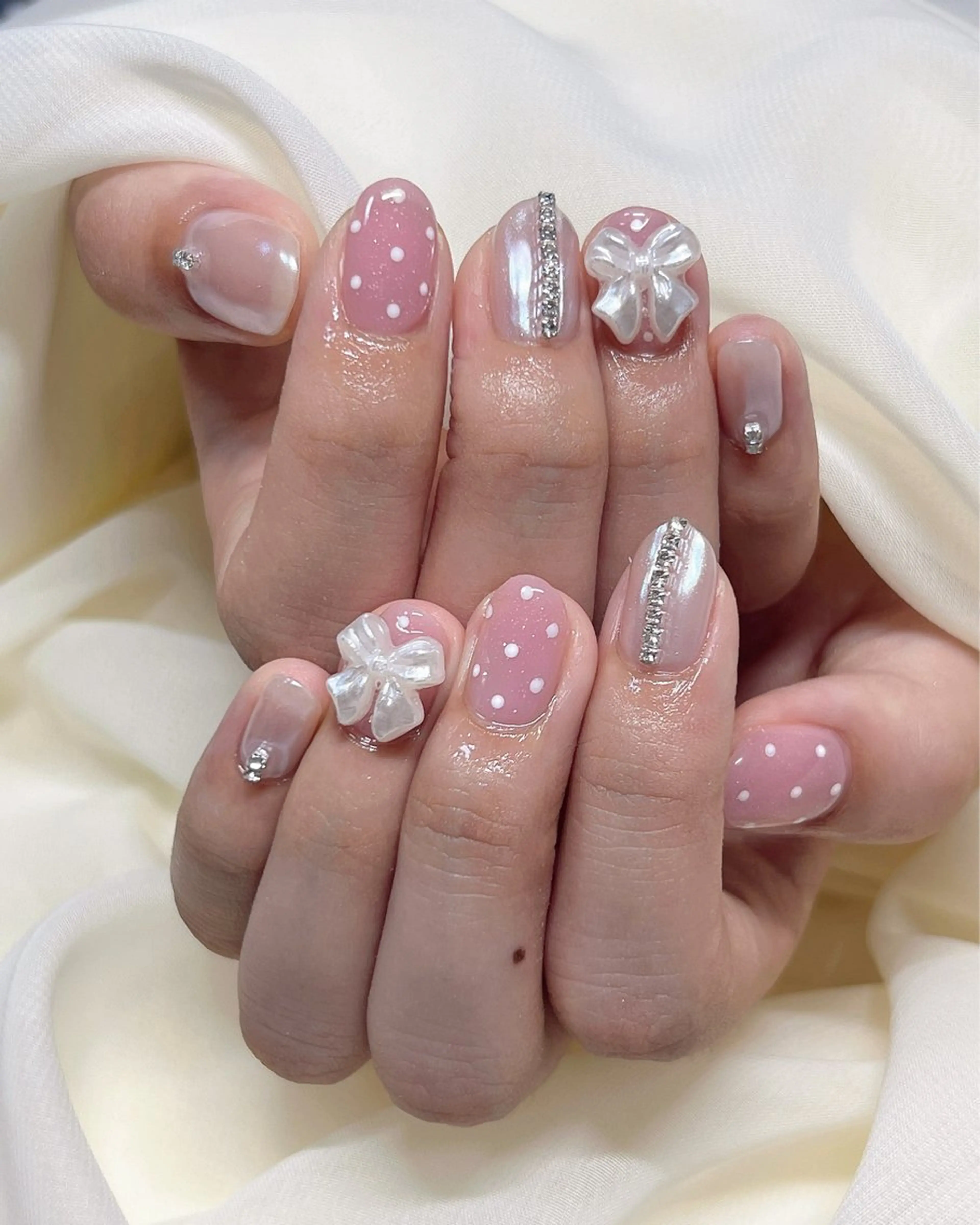 ネイル アートネイル ガーリー nail salon MUAのネイルデザイン