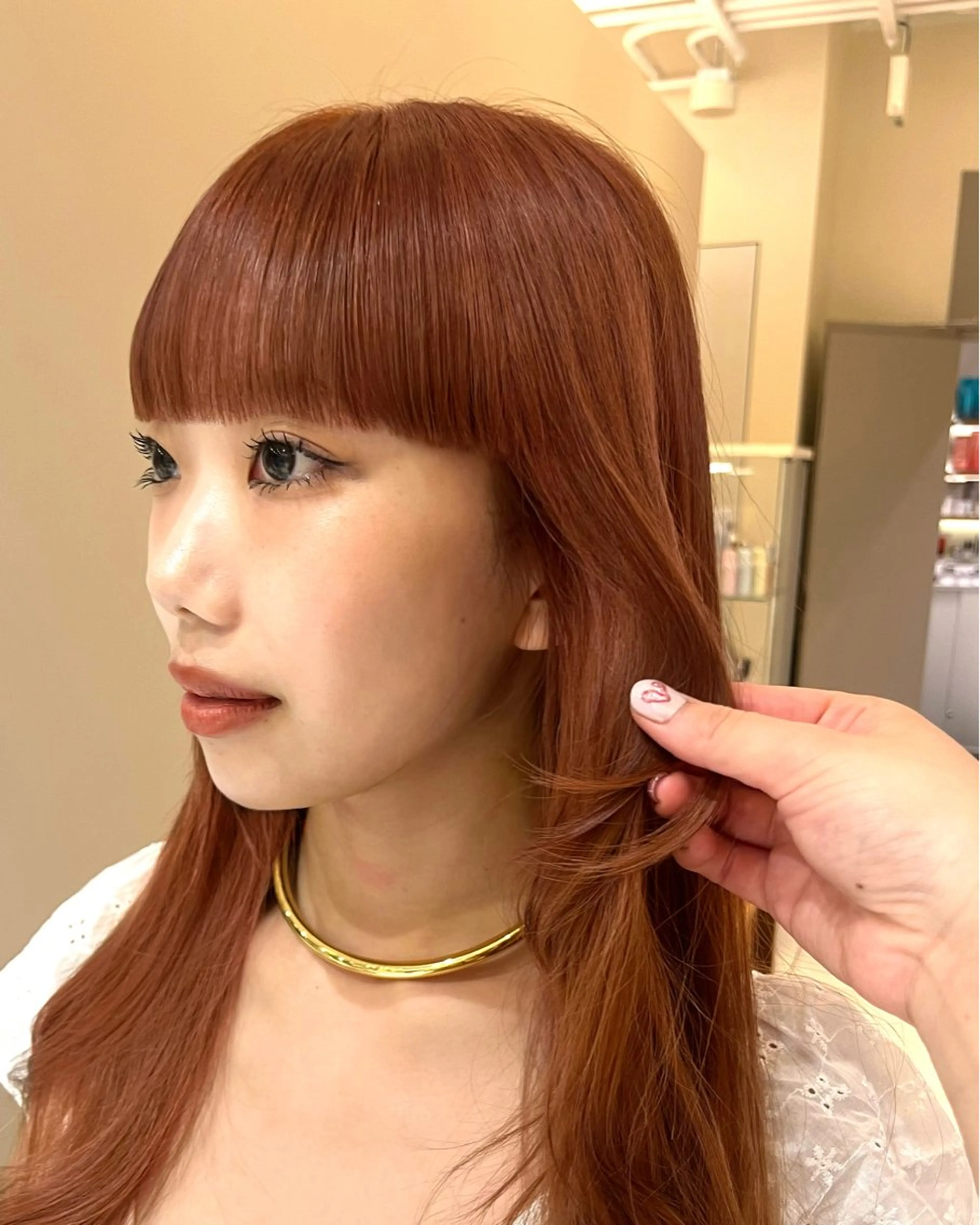 ロング カラー ダブルカラー マツエクモデル募集中 /表参道/宇佐見綾花のマツエク・マツパデザイン