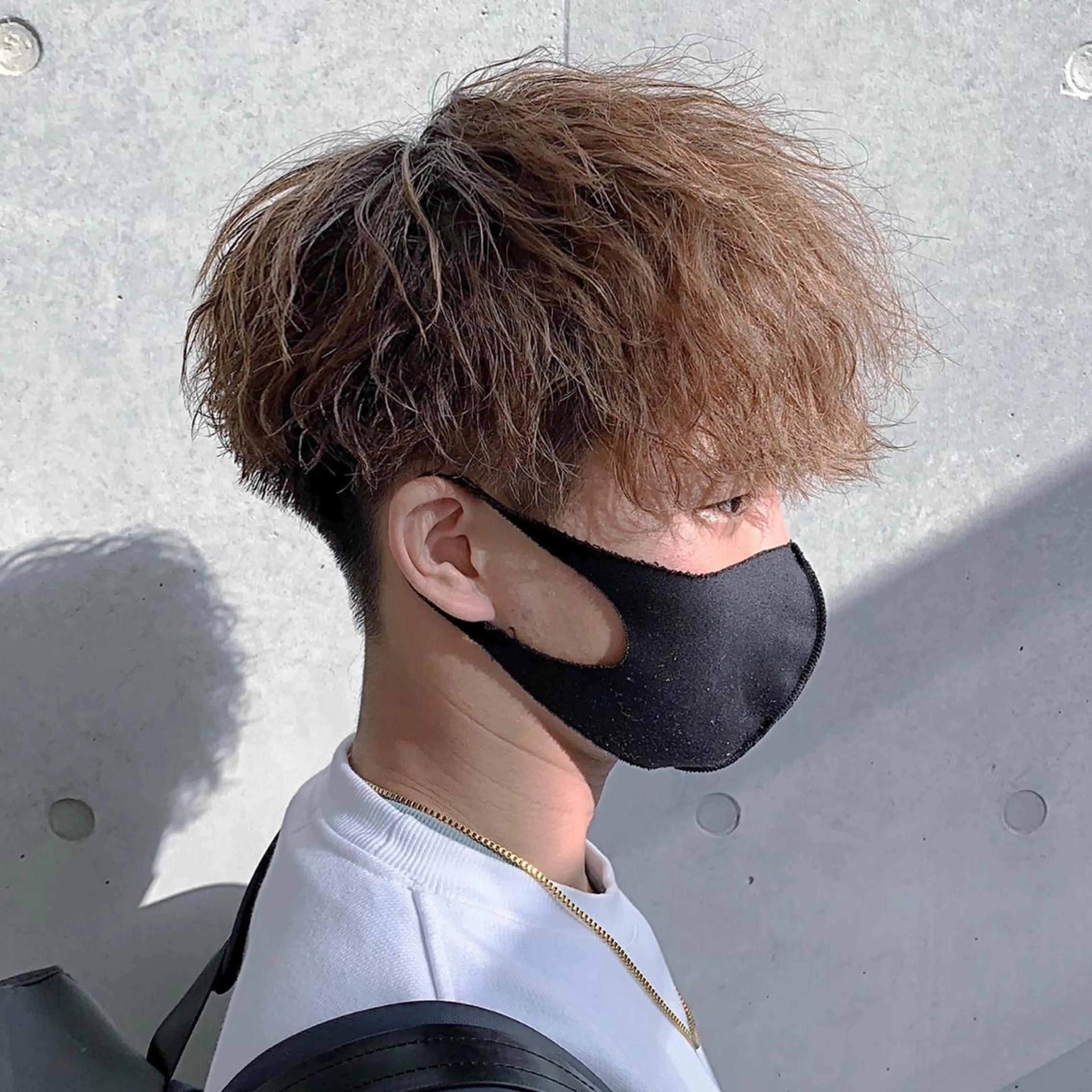 ショート パーマ メンズ マッシュ カット ヘアカラー Rea men's 原宿所属・藤井優大 店舗異動しましたのその他イメージ