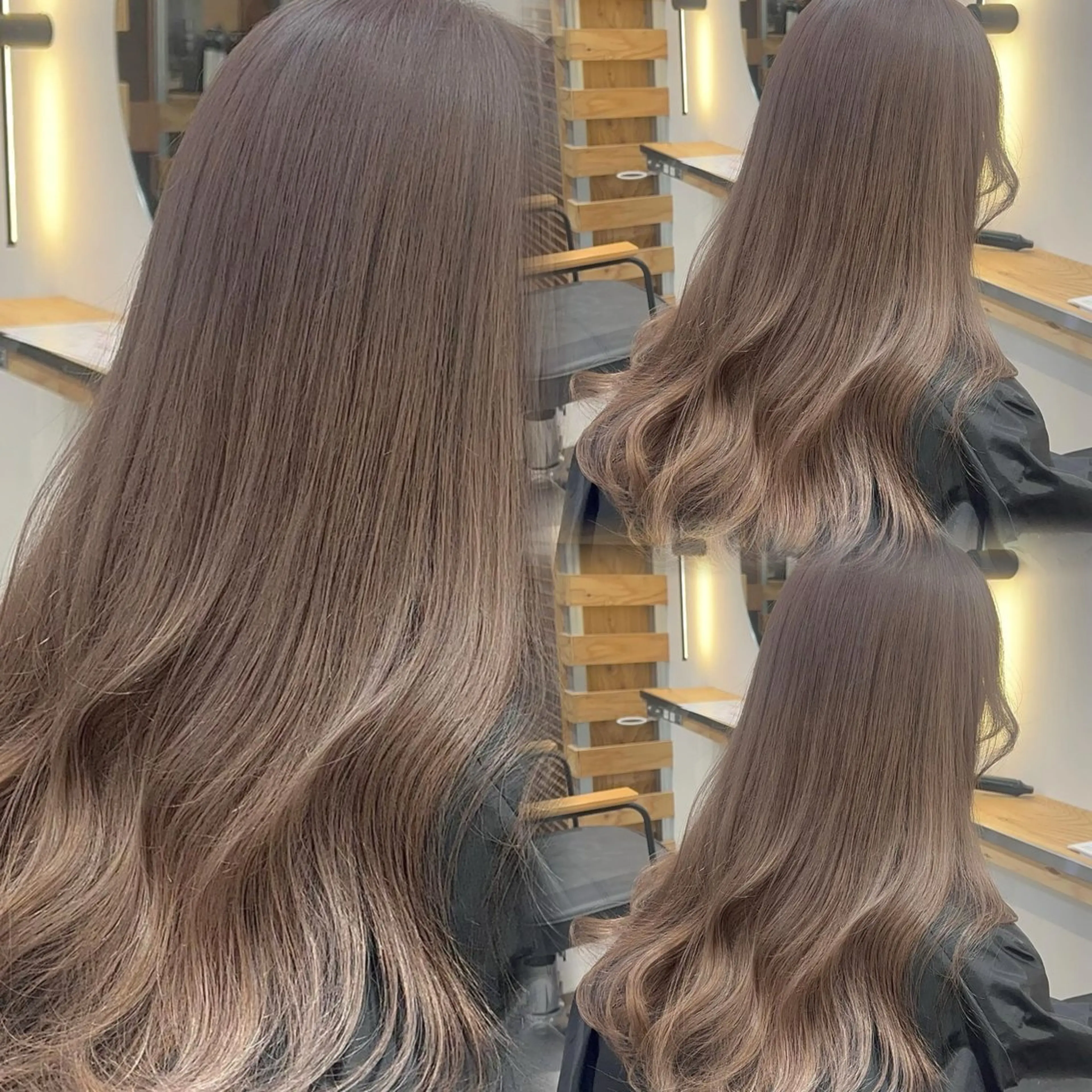 セミロング カット ヘアカラー トリートメント ✂︎透明感カラー特化 /日和優真✂︎のヘアスタイル