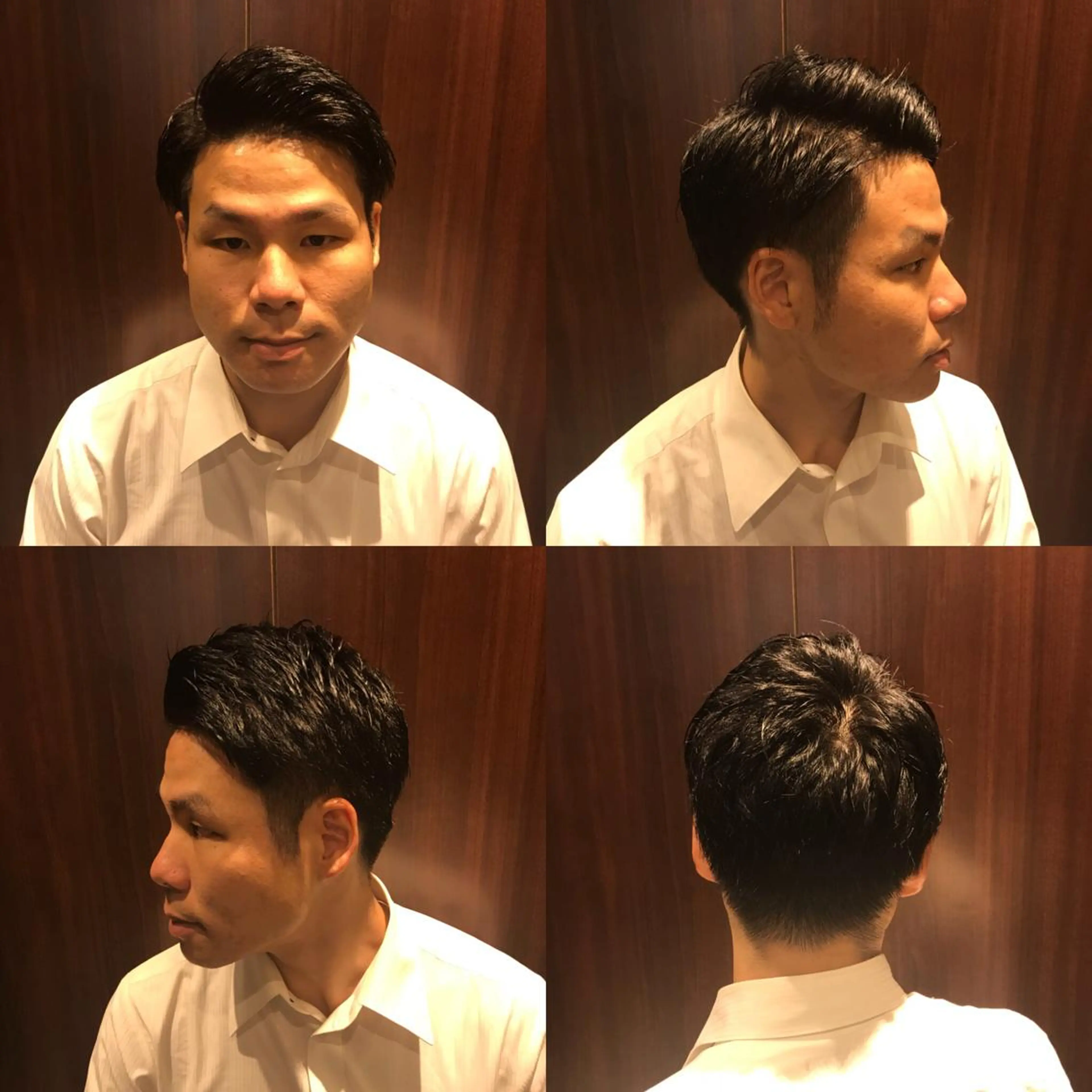ミディアム メンズ 高橋 亜美奈のヘアスタイル