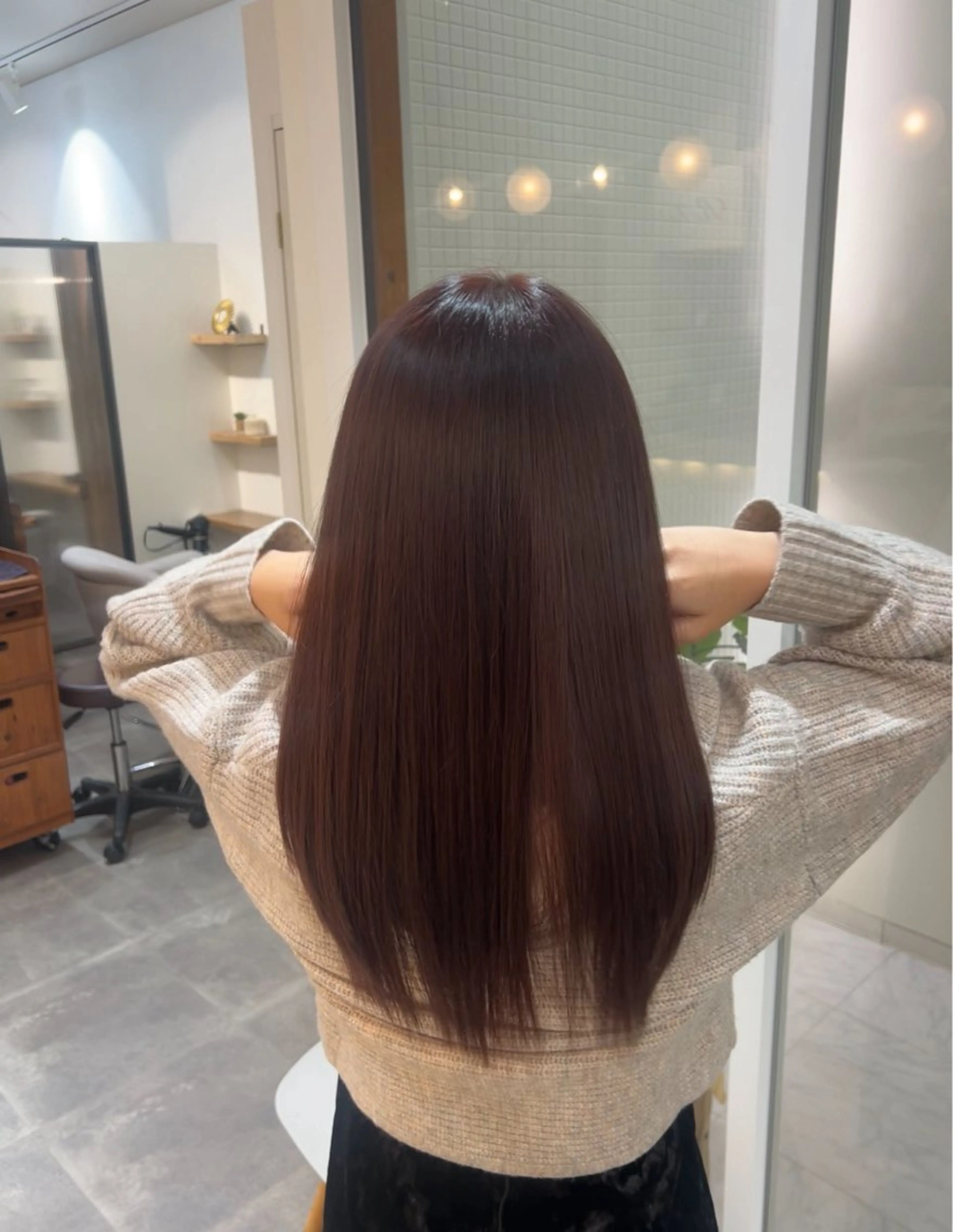 セミロング Sayaka サヤカのヘアスタイル