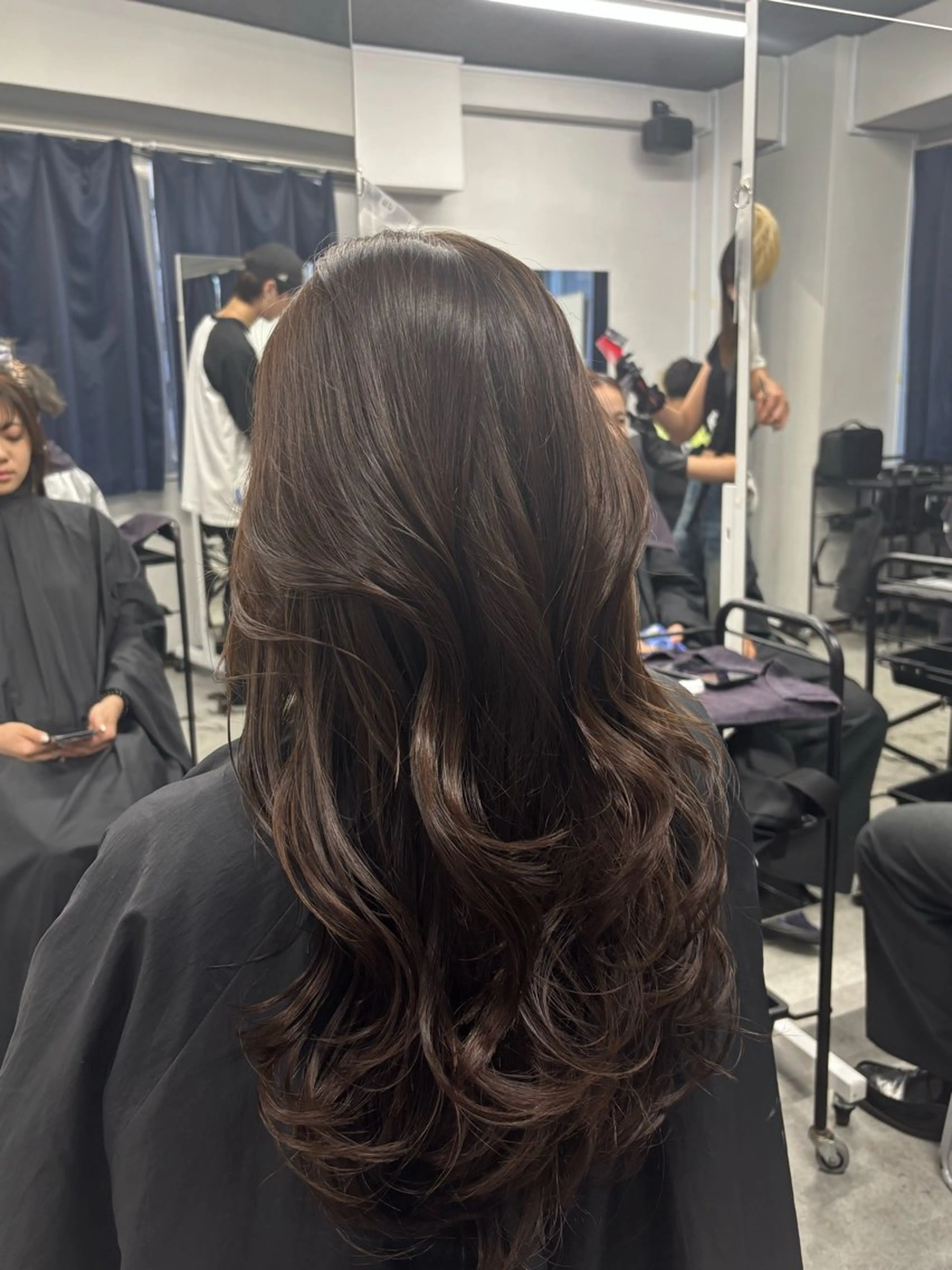 カラー ブリーチなし🫧韓国 🫧HANA🫧のヘアスタイル