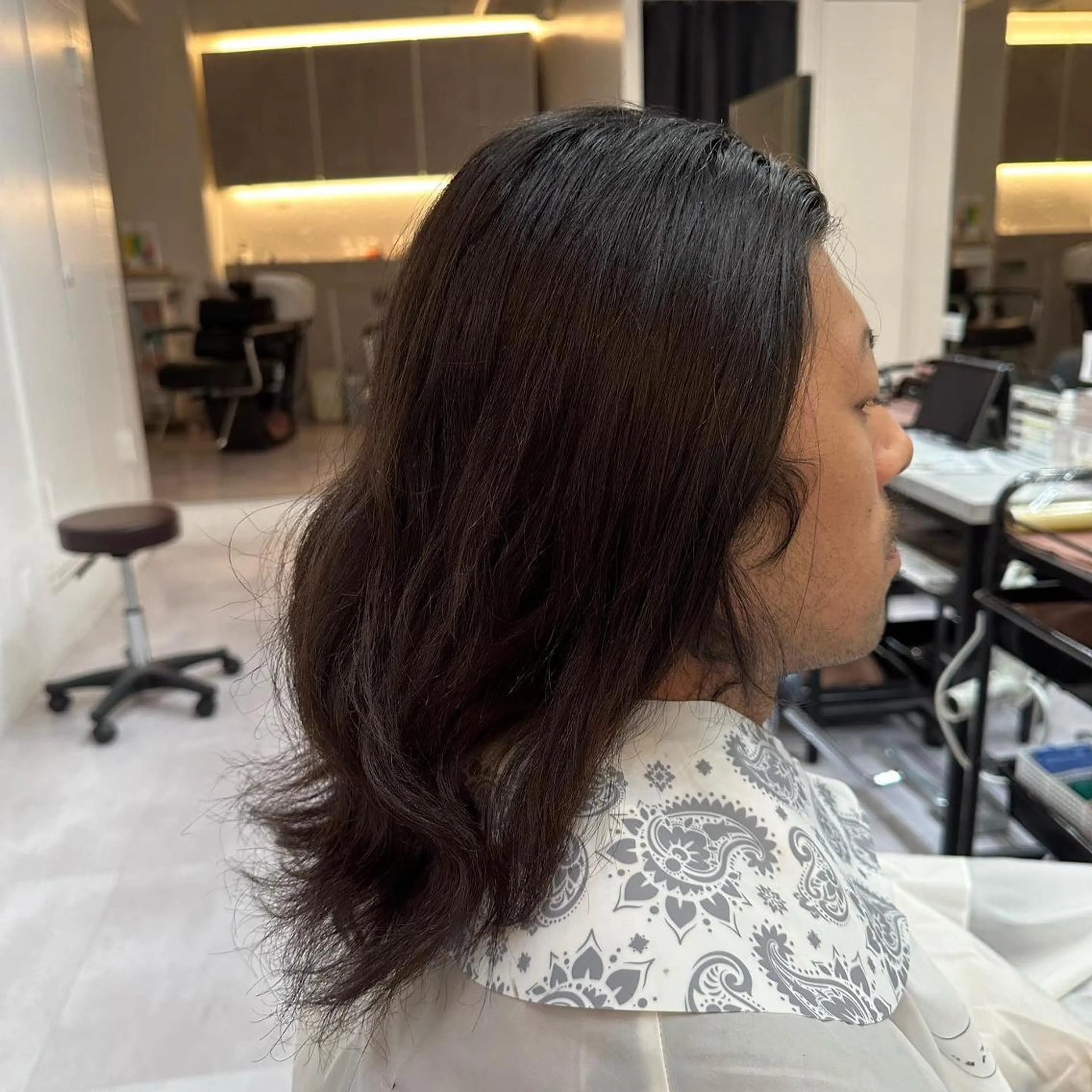 ショート 髪質改善× ハイライト溝江のヘアスタイル